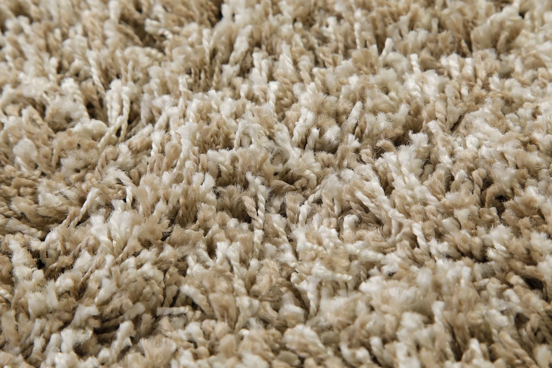 2 für 1 Aktion: Hochflor Teppich Rund Creme Beige "Shaggy Plus" 200 cm - Image 6