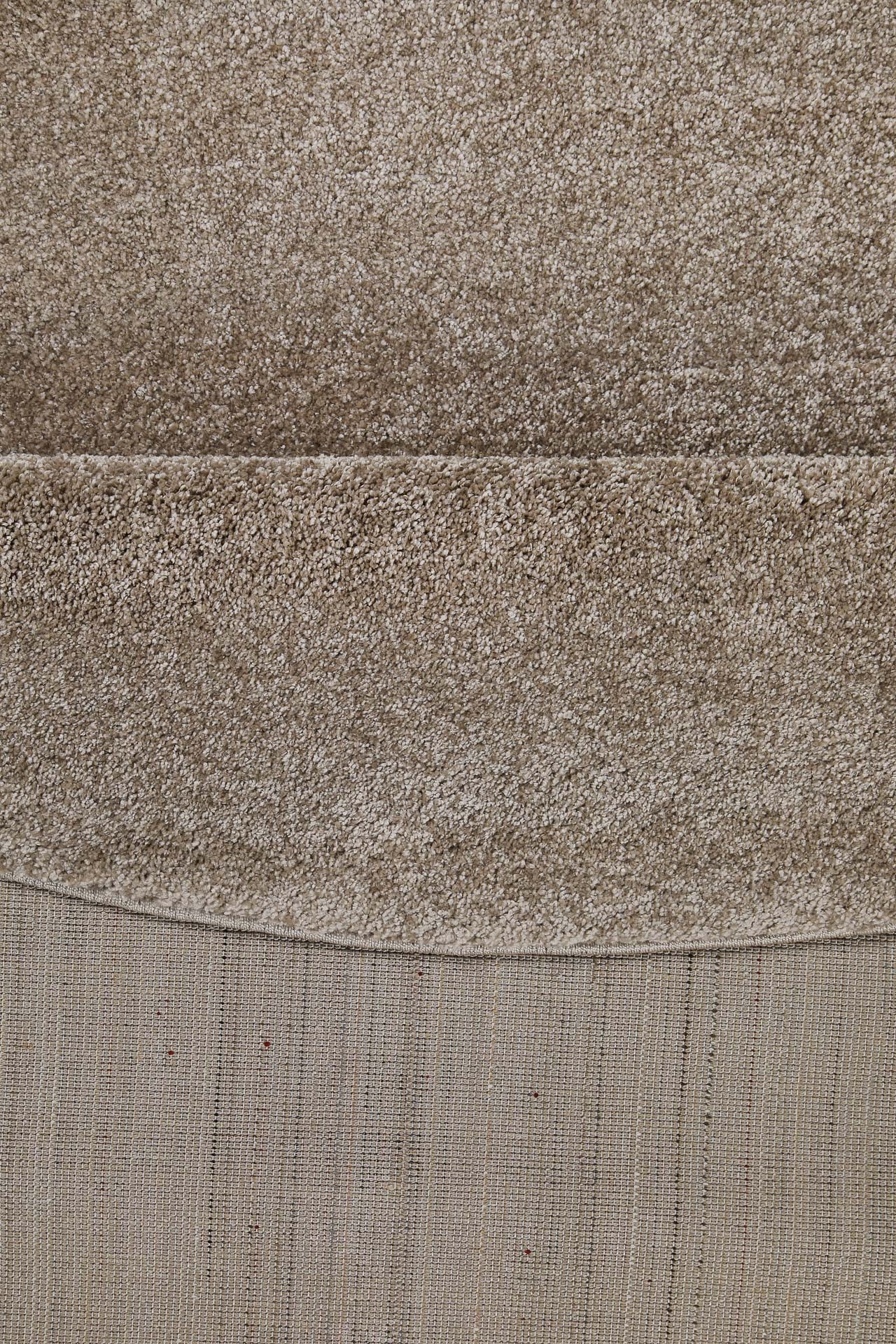 2 für 1 Aktion: Hochflor Teppich Rund Sand Beige "Marietta" 200 cm - Image 4
