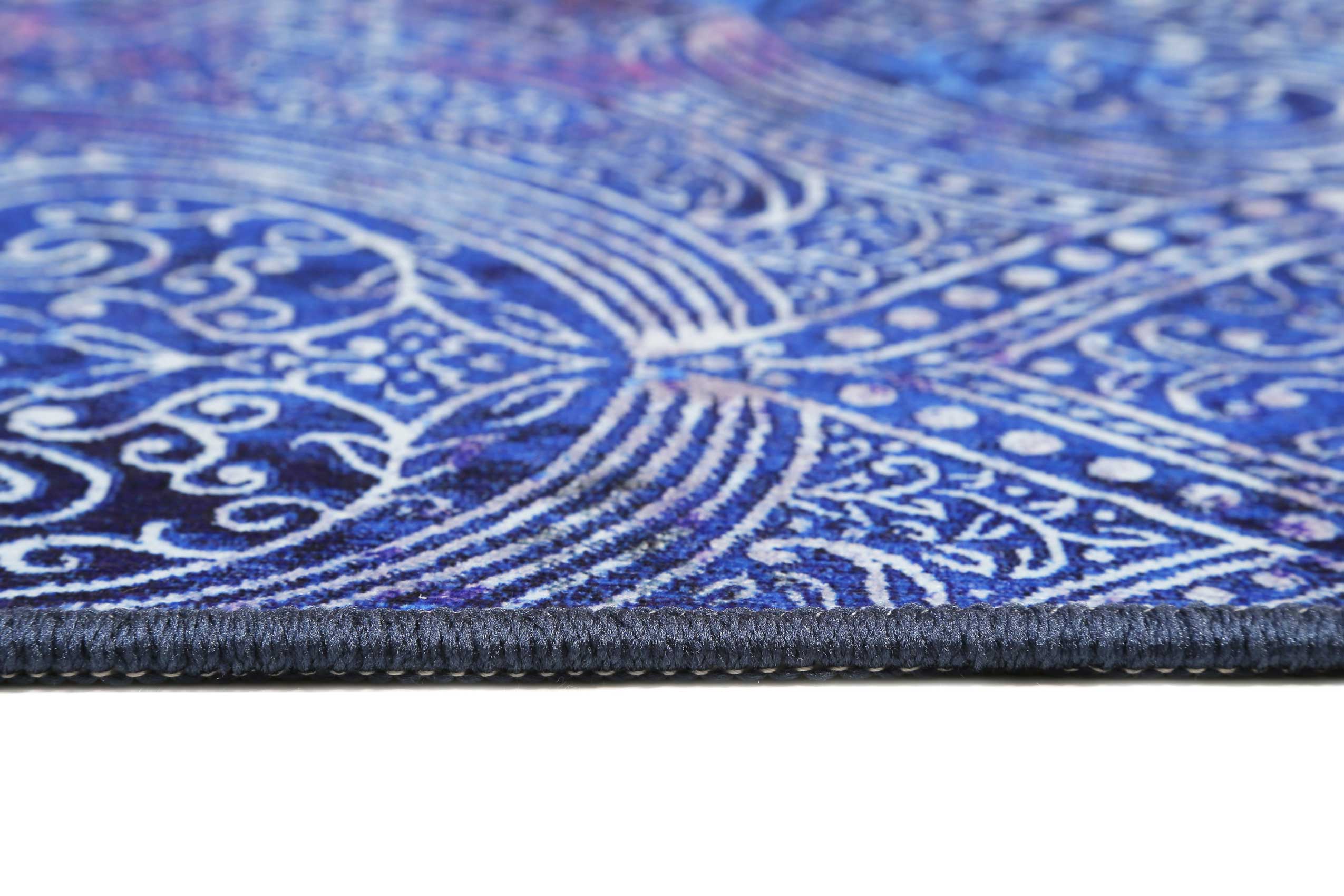 Badteppich Blau Vintage "Louis" WECONhome - Image 3