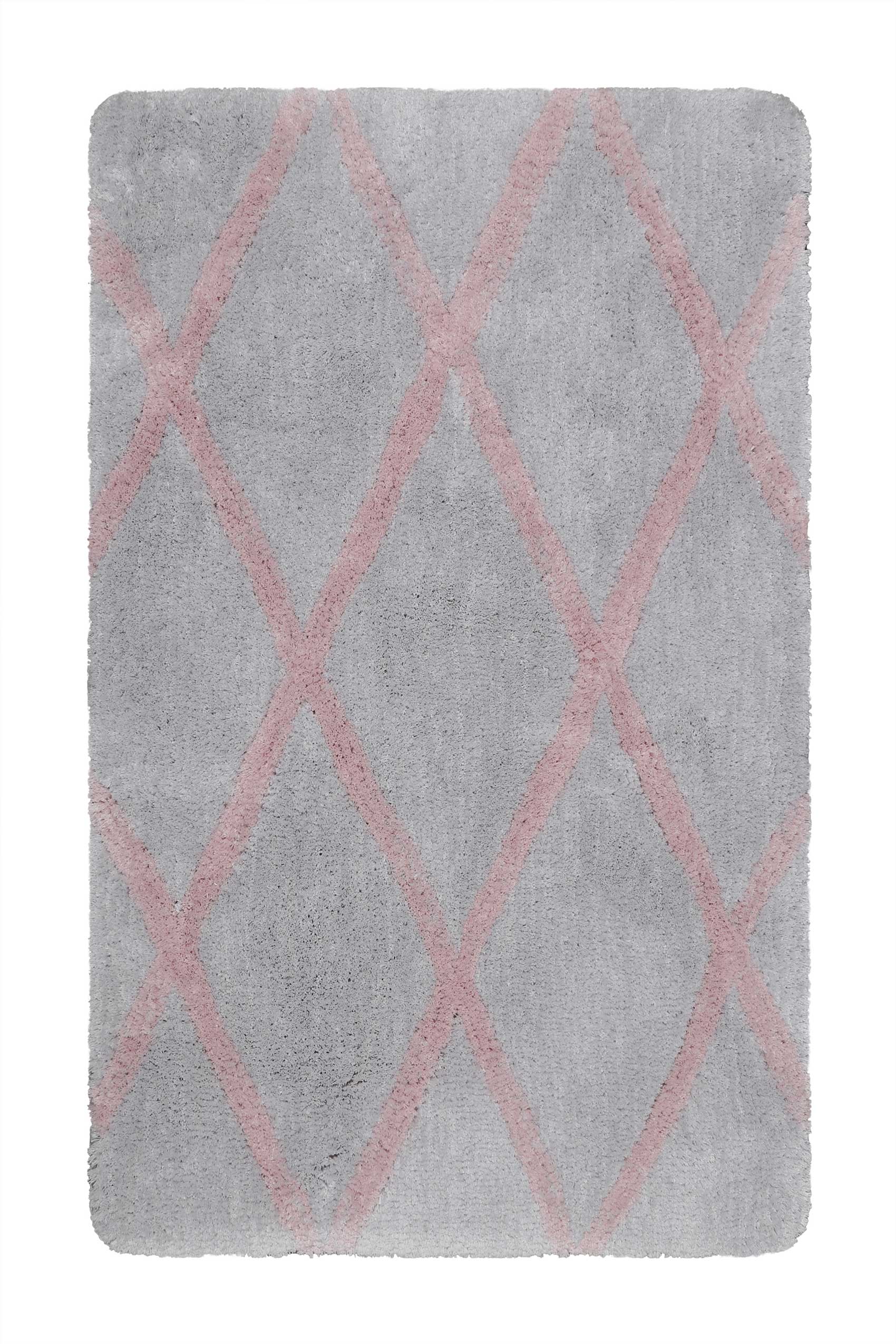 Badteppich Grau Rosa "San Bosa" Homie Living - Image 3