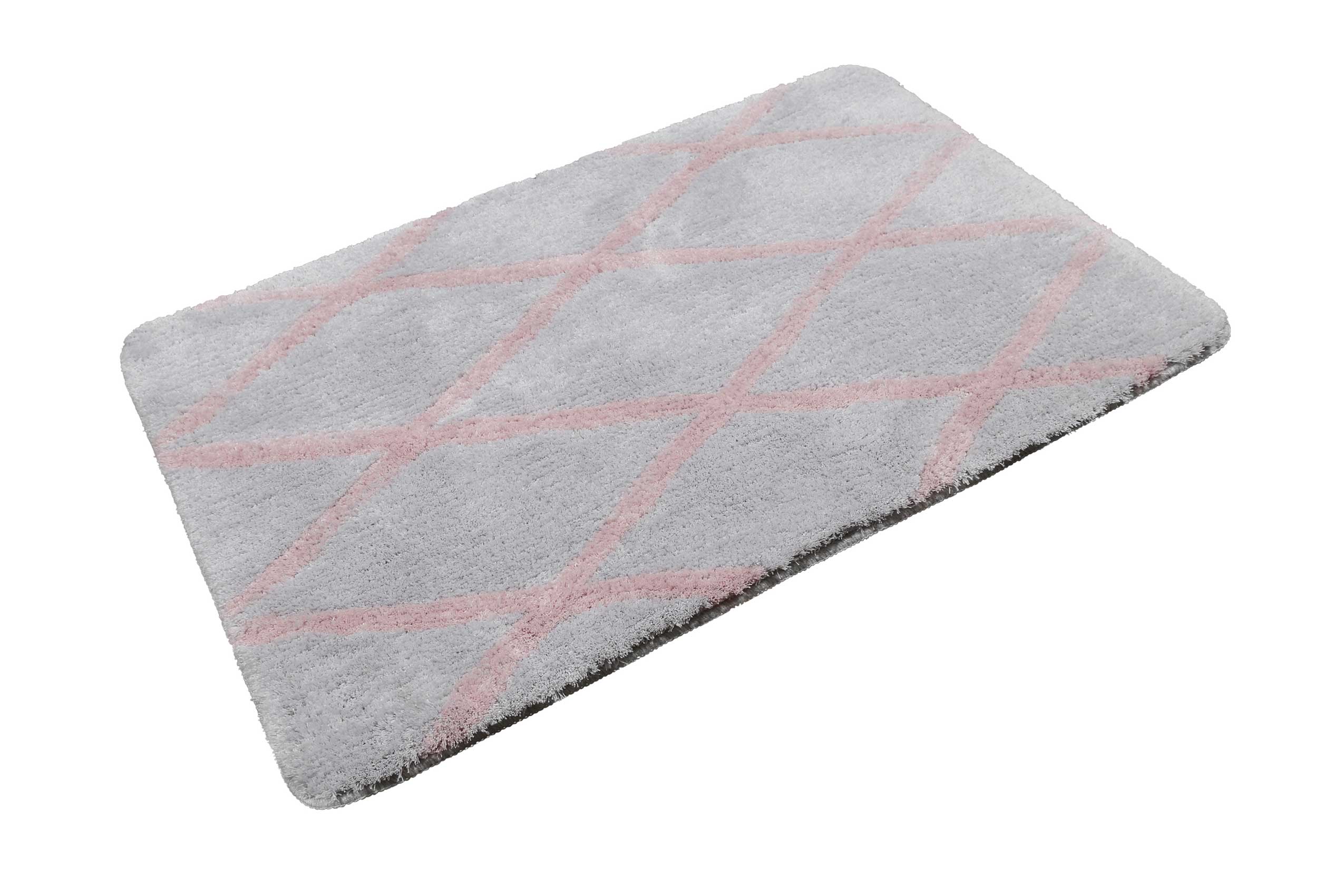 Badteppich Grau Rosa "San Bosa" Homie Living - Image 4