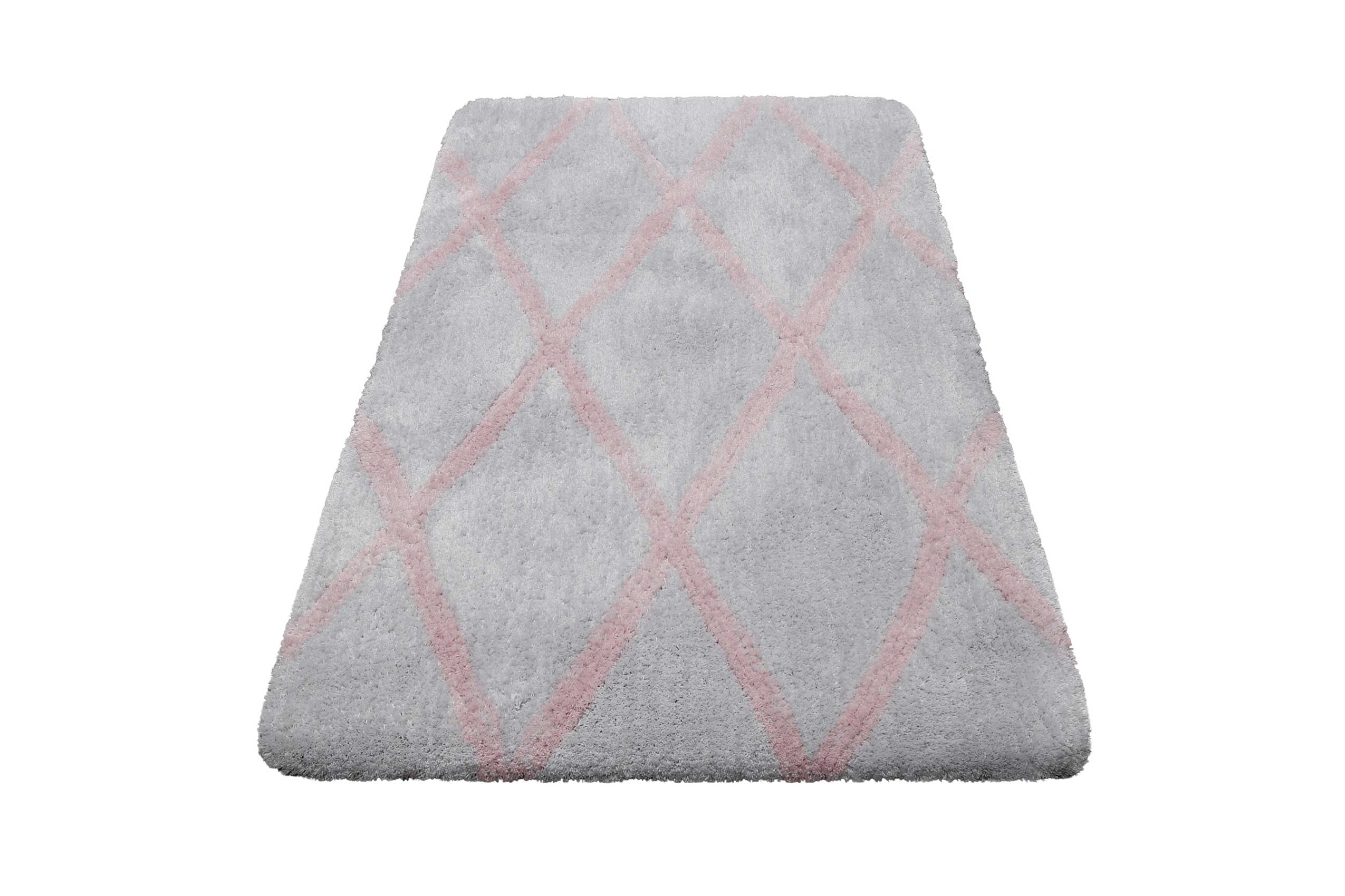 Badteppich Grau Rosa "San Bosa" Homie Living - Image 5