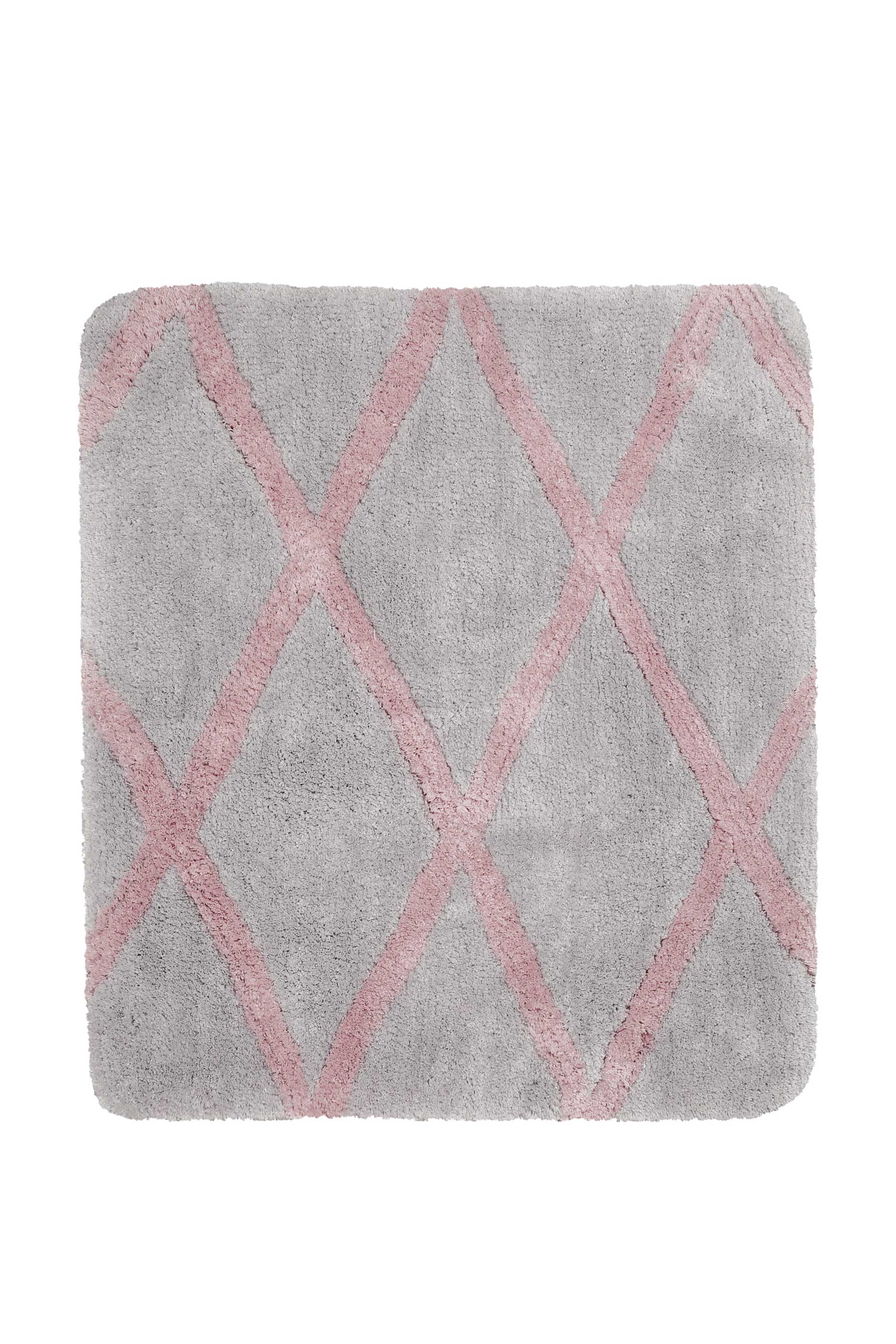 Badteppich Grau Rosa "San Bosa" Homie Living - Image 8