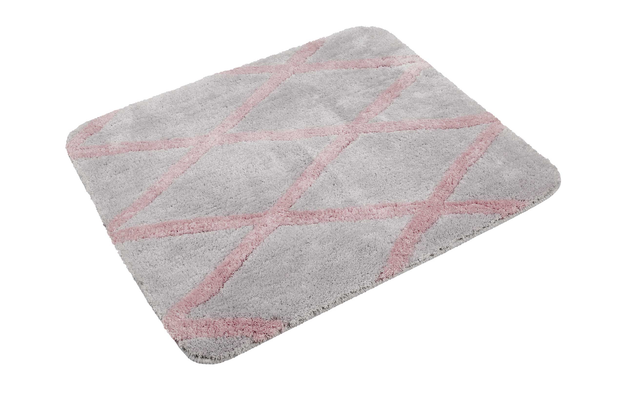 Badteppich Grau Rosa "San Bosa" Homie Living - Image 9