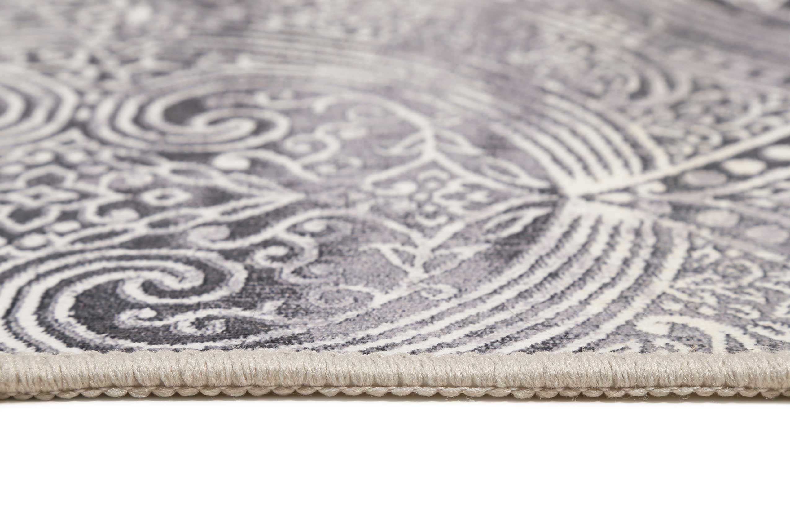 Badteppich Grau Vintage "Louis" WECONhome - Image 3