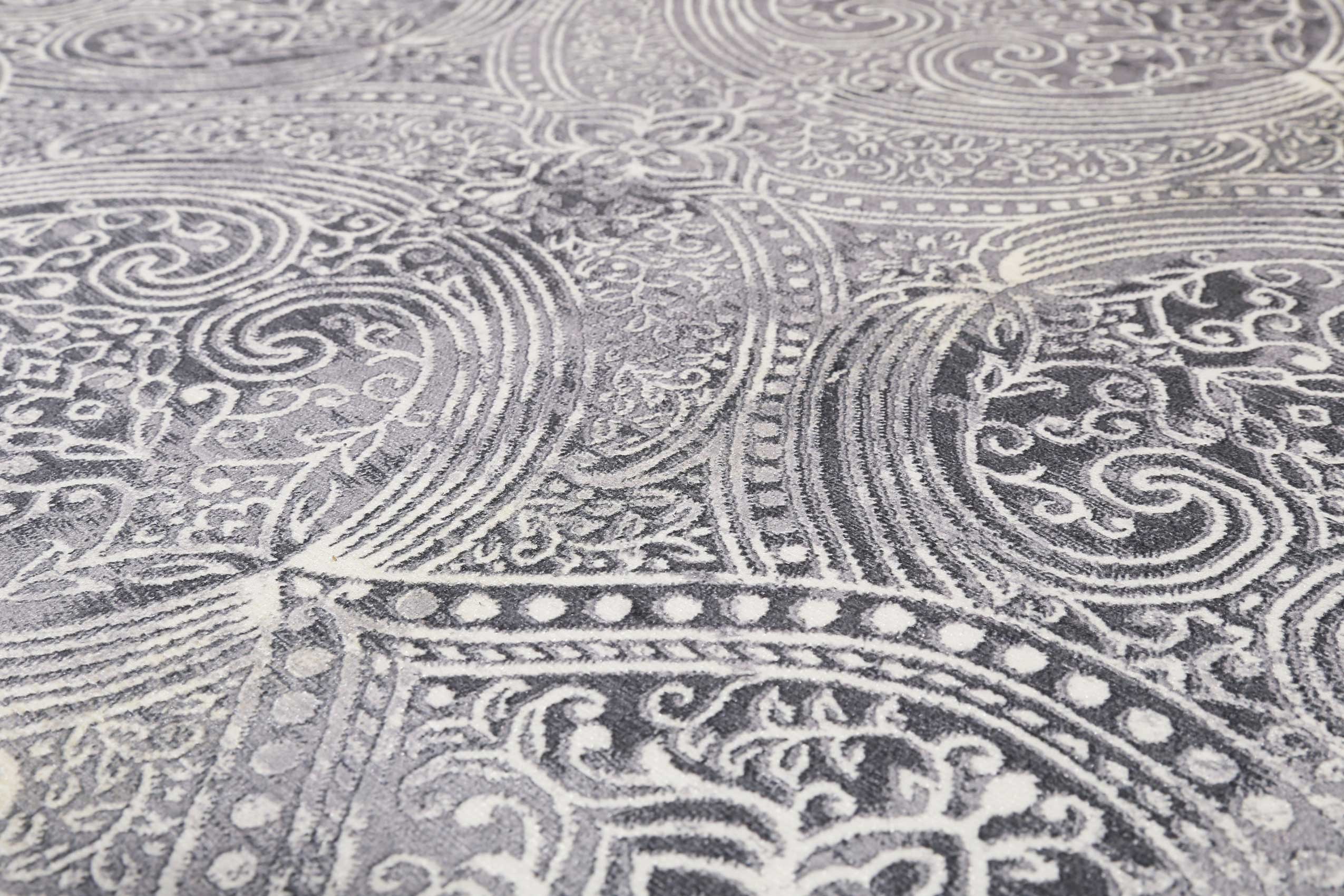 Badteppich Grau Vintage "Louis" WECONhome - Image 4