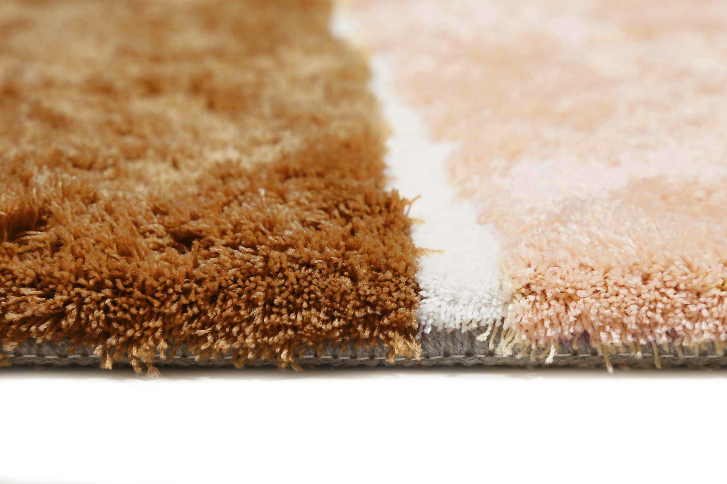 Badteppich Lachs Grau Braun "Rio Marina" Homie Living - Image 5