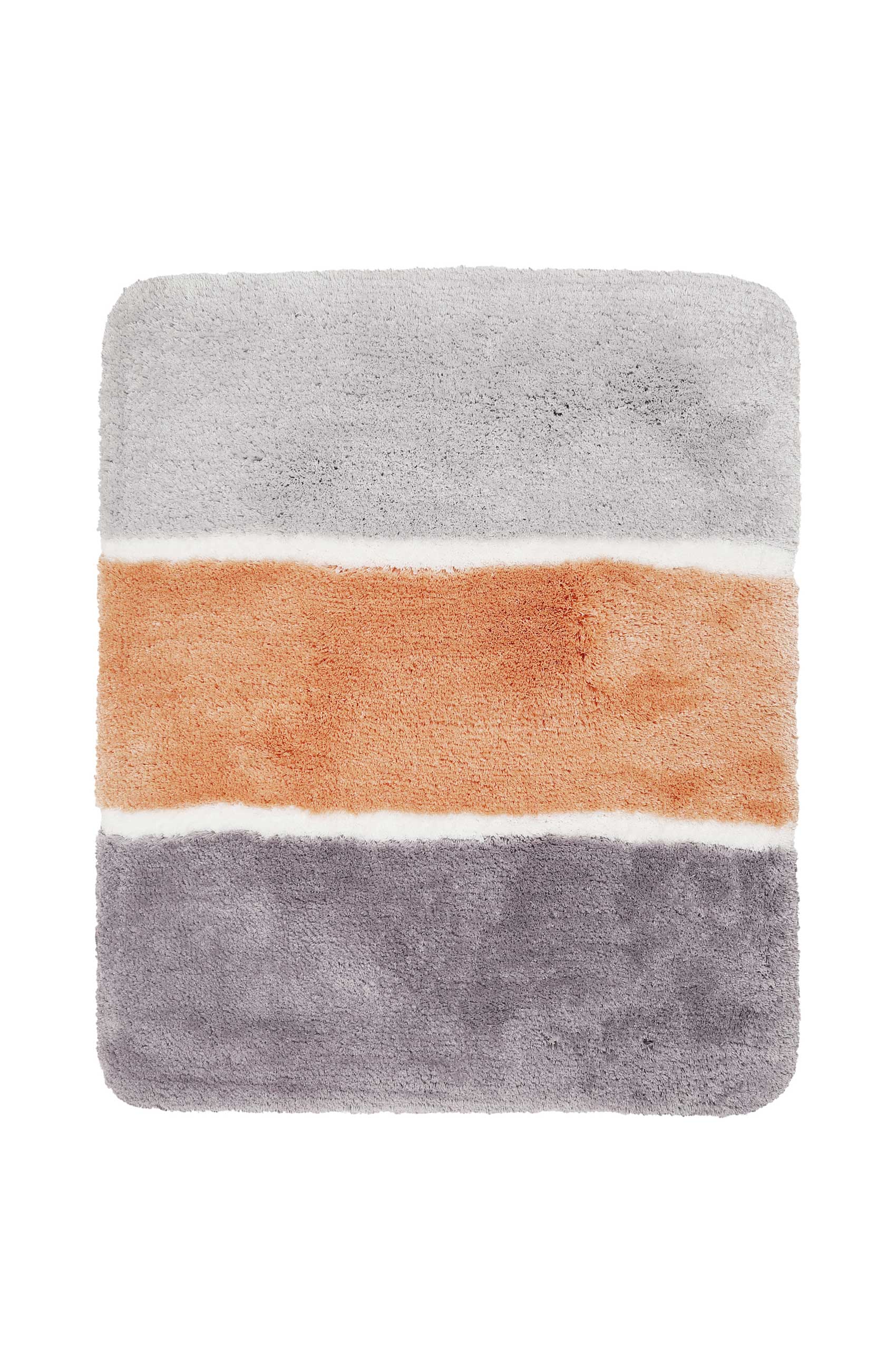 Badteppich Lachs Grau Braun "Rio Marina" Homie Living - Image 7