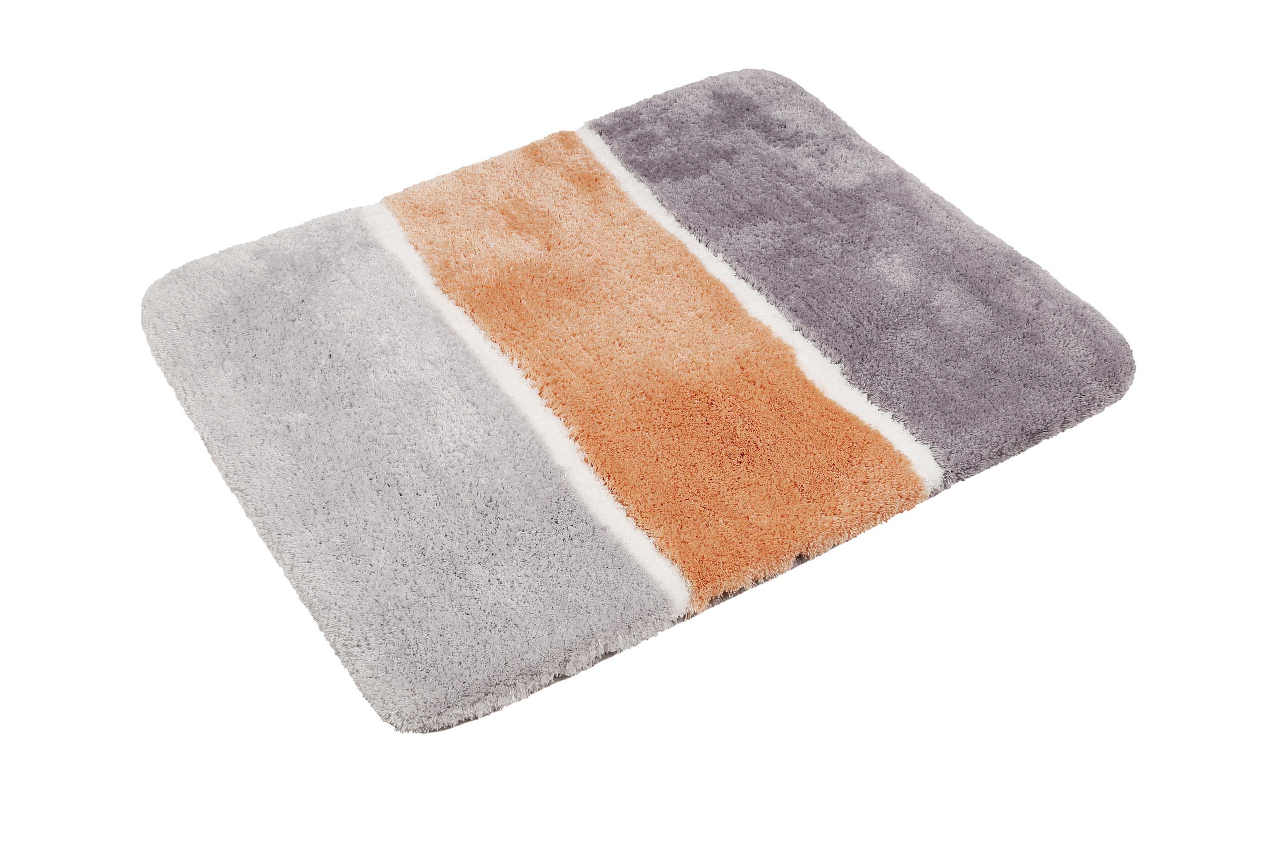 Badteppich Lachs Grau Braun "Rio Marina" Homie Living - Image 8