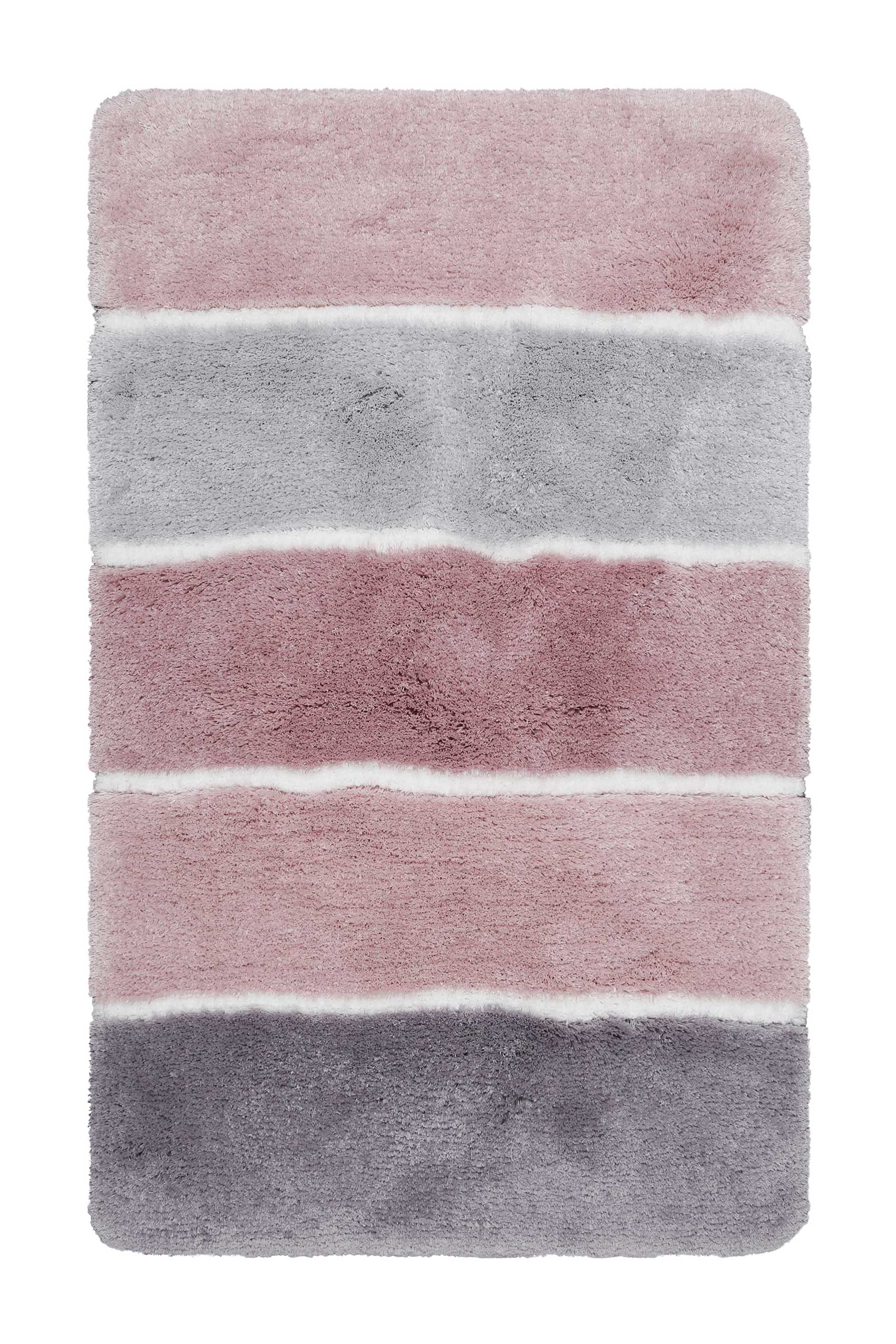 Badteppich Rosa Grau Silber "Rio Marina"  Homie Living - Image 3