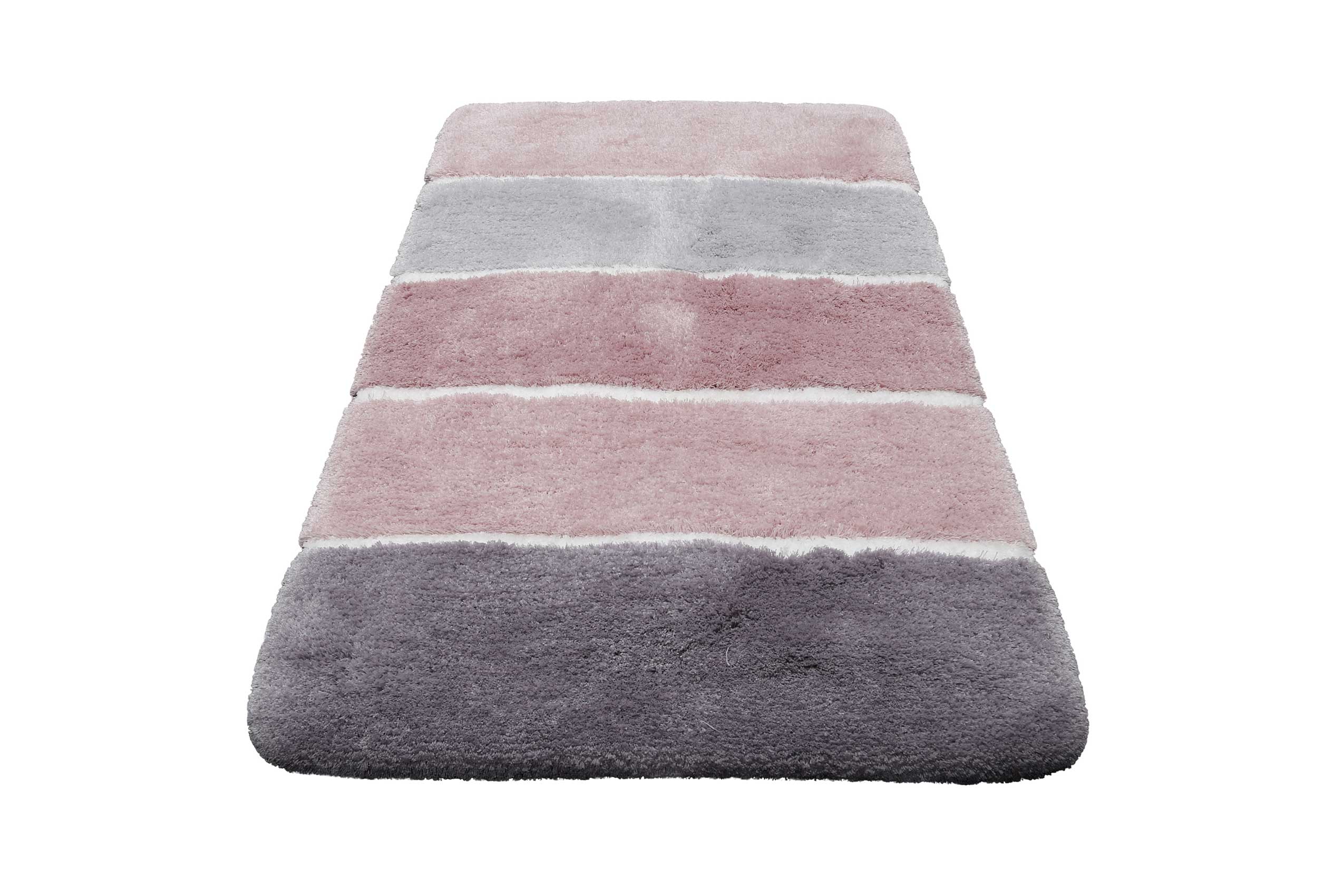 Badteppich Rosa Grau Silber "Rio Marina"  Homie Living - Image 5