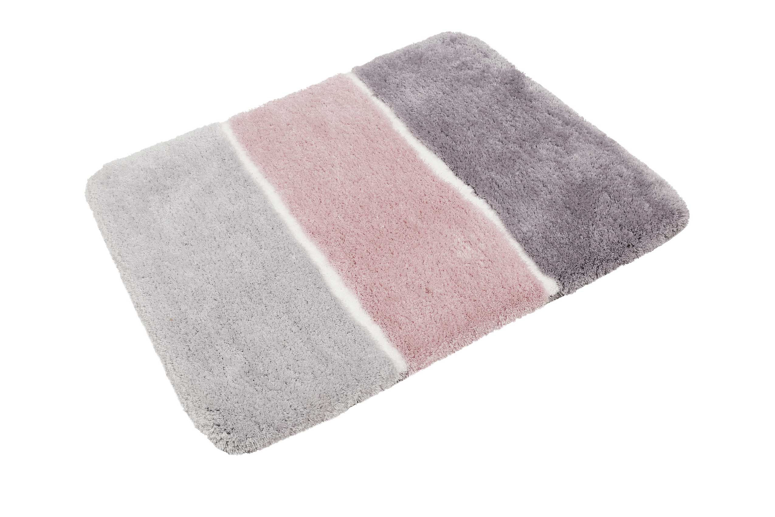 Badteppich Rosa Grau Silber "Rio Marina"  Homie Living - Image 8