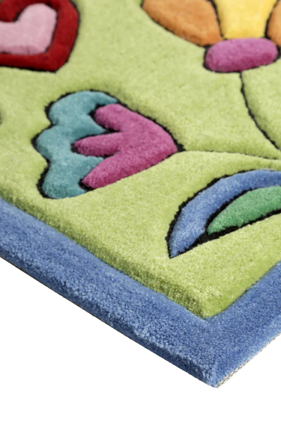 Doodle Kinderteppich Bunt Kurzflor "Lovely Unicorn" - Image 3
