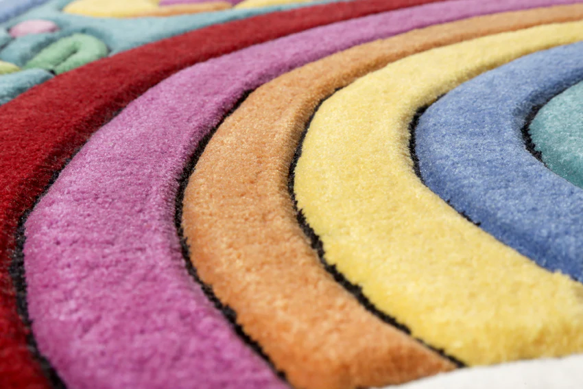 Doodle Kinderteppich Bunt Kurzflor "Lovely Unicorn" - Image 5