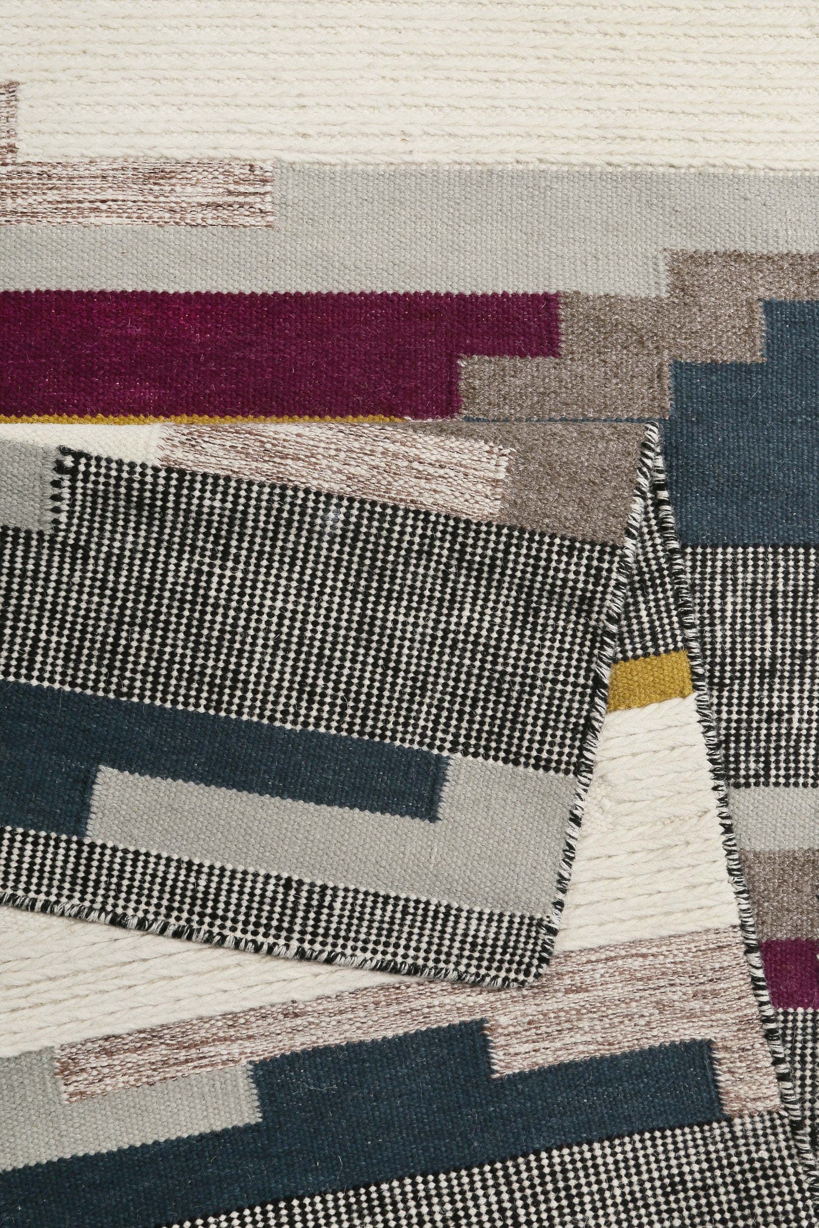 Esprit Kelim Beige Bunt aus Wolle "Natham" - Image 3