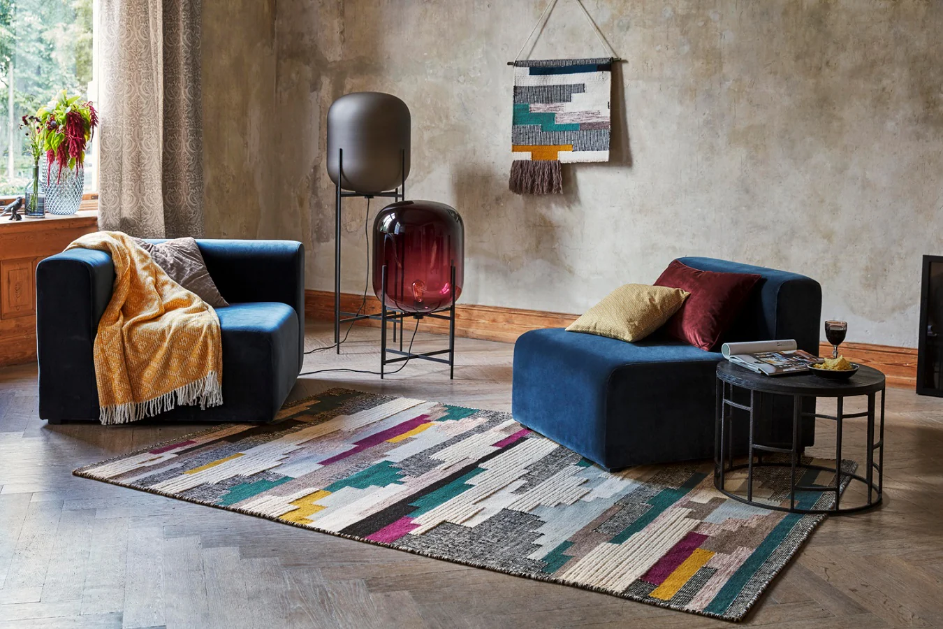 Esprit Kelim Beige Bunt aus Wolle "Natham" - Image 6