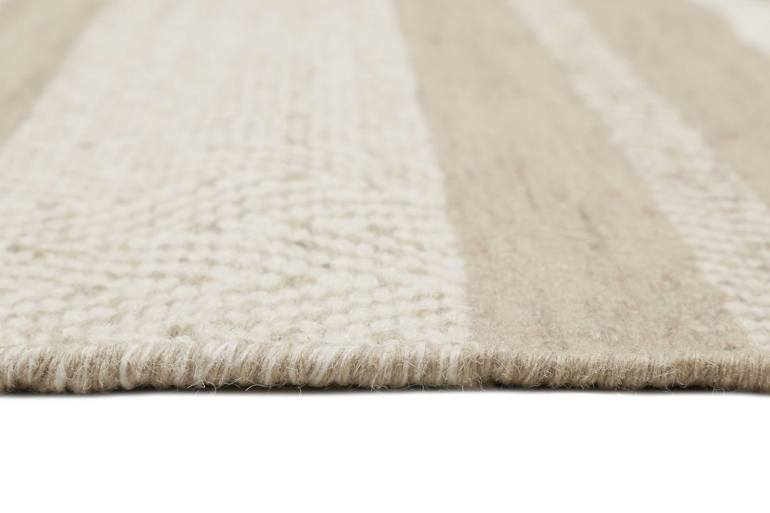 Esprit Kelim Teppich Beige Sand aus Wolle "Hudson" - Image 4