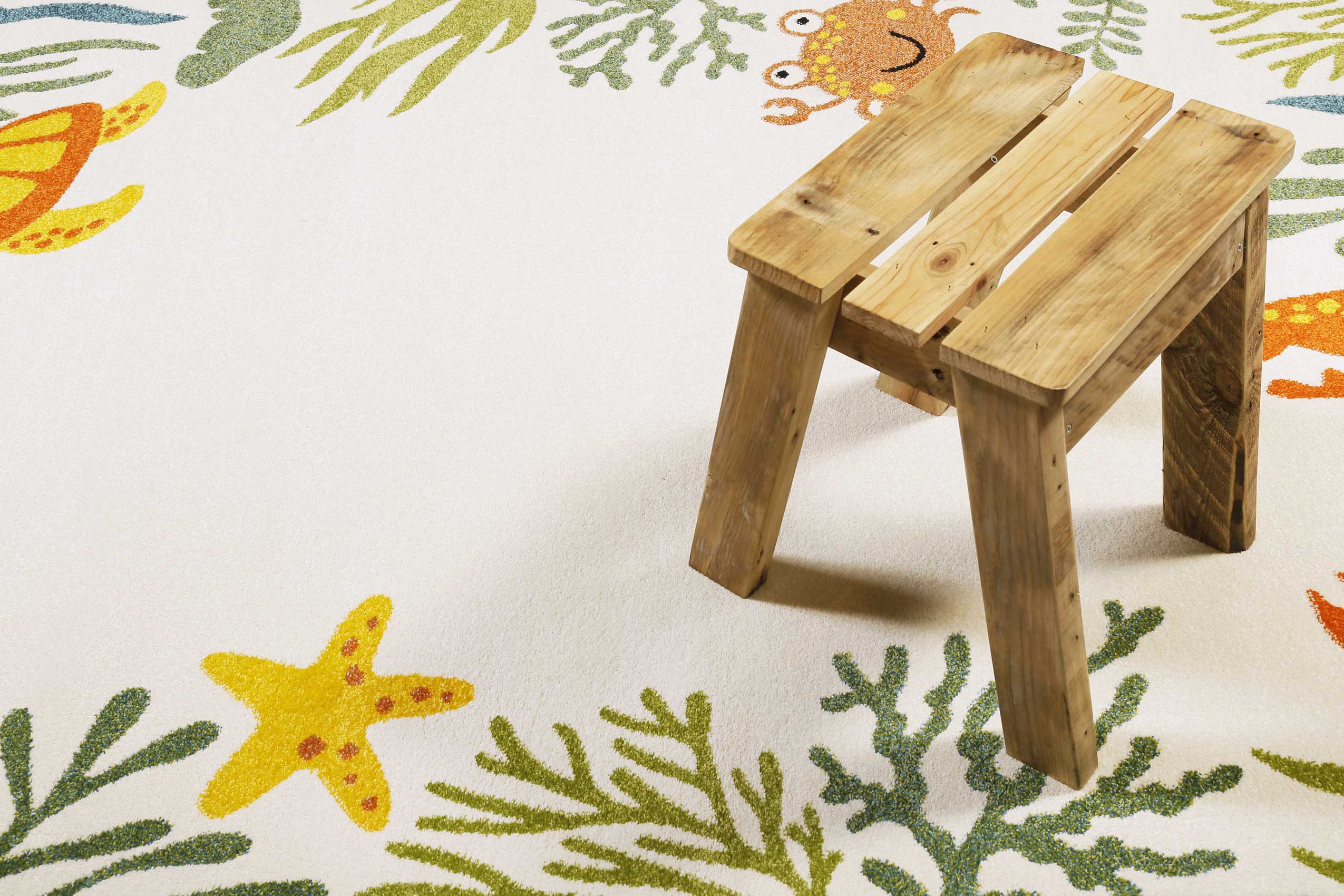 Esprit Kinderteppich Creme Beige "Waterworld" - Image 7