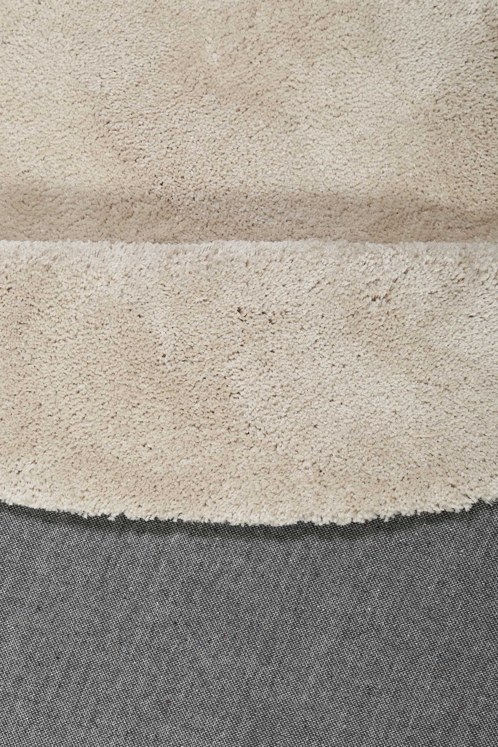 Esprit Teppich Rund Beige Hochflor "Relaxx" - Image 3