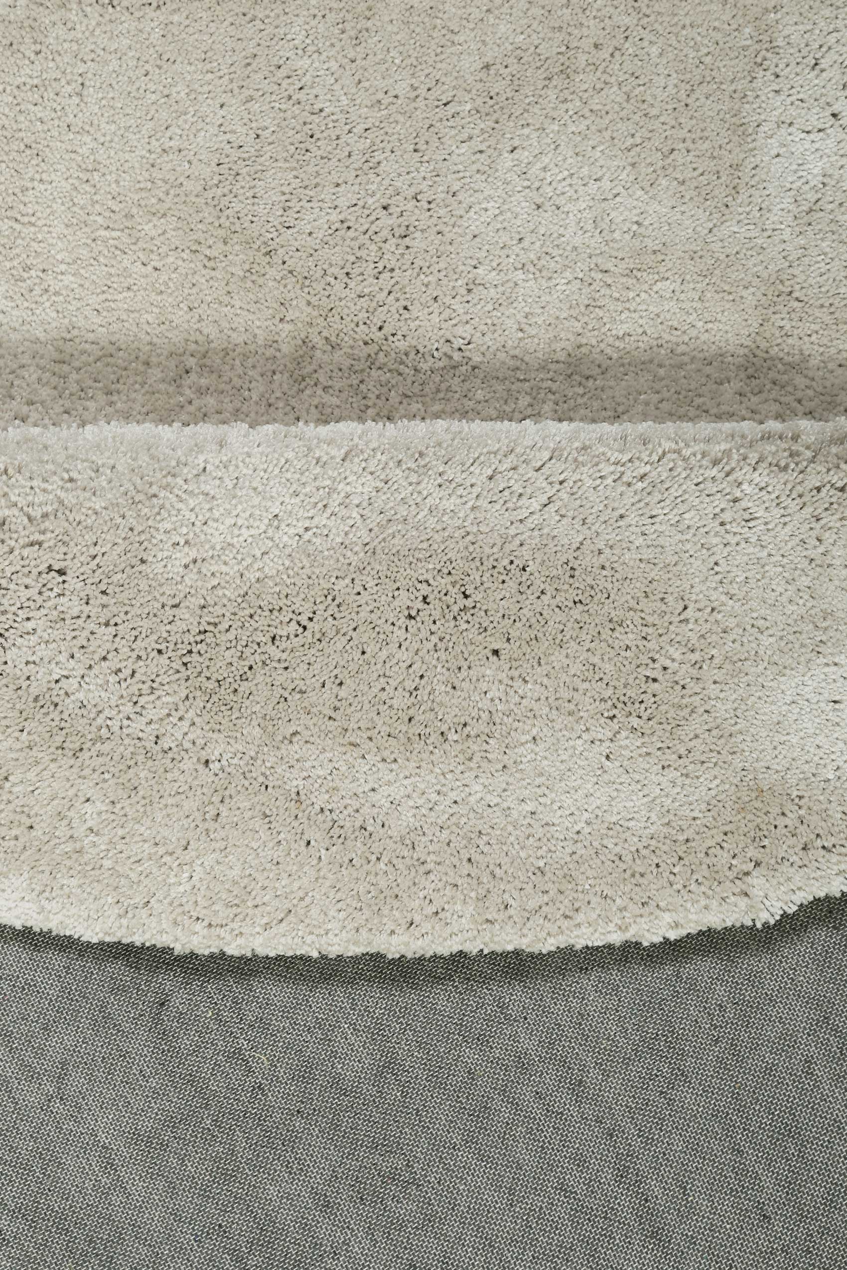 Esprit Teppich Rund Creme Beige Hochflor "Relaxx" - Image 3