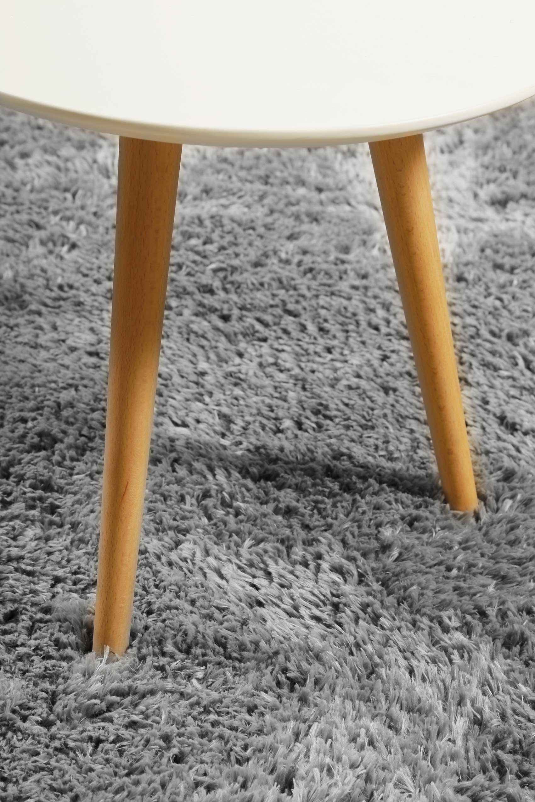 Esprit Teppich Rund grau weich soft & nachhaltig "Yogi" - Image 5