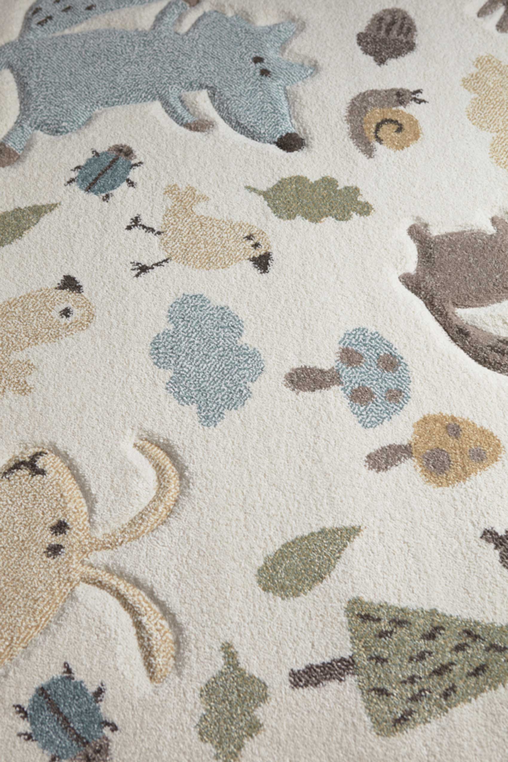 Kinderteppich beige blau "Forest" Sigikid - Image 5