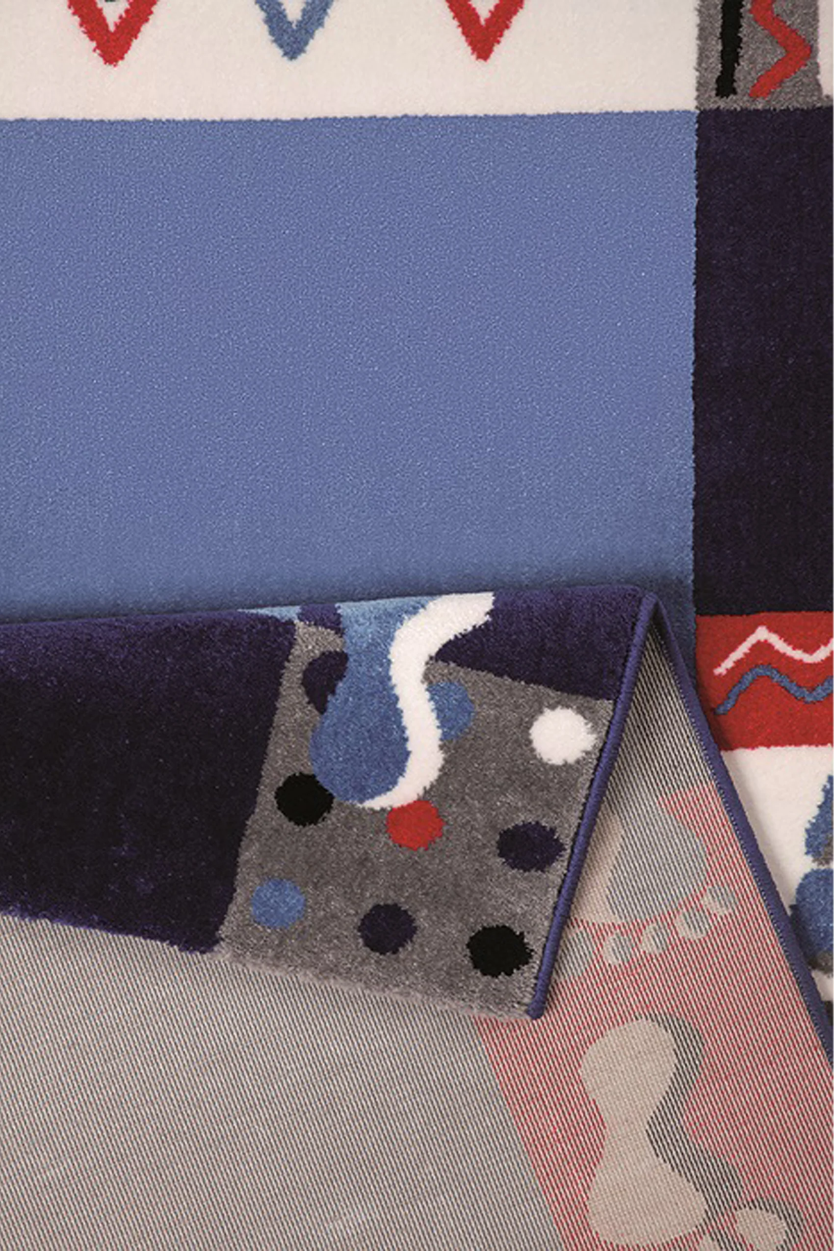 Kinderteppich Blau "Hand&Feet" WECONhome - Image 3