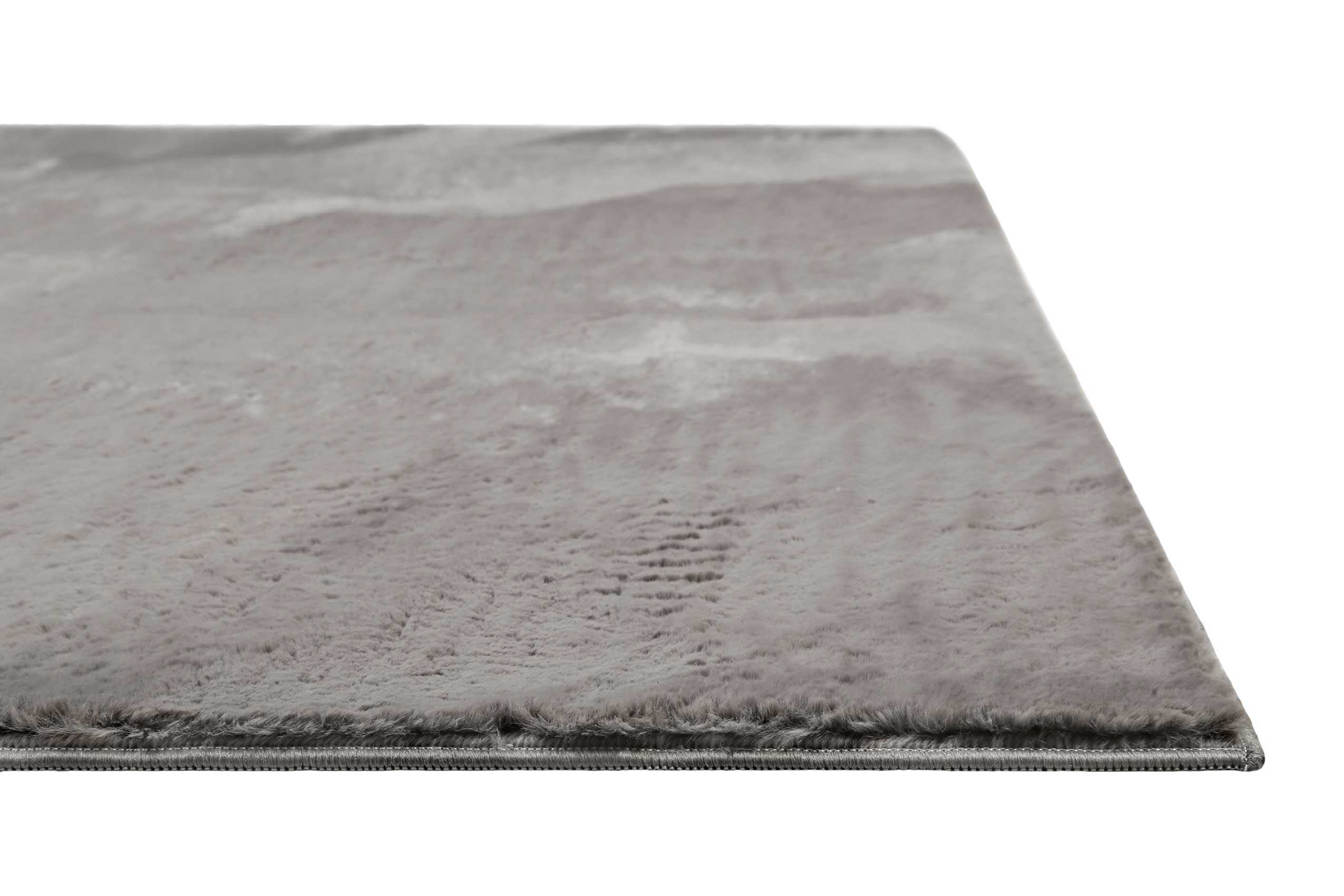 Kunstfell Teppich Grau Anthrazit soft & weich "Villa Rosso" Homie Living - Image 3