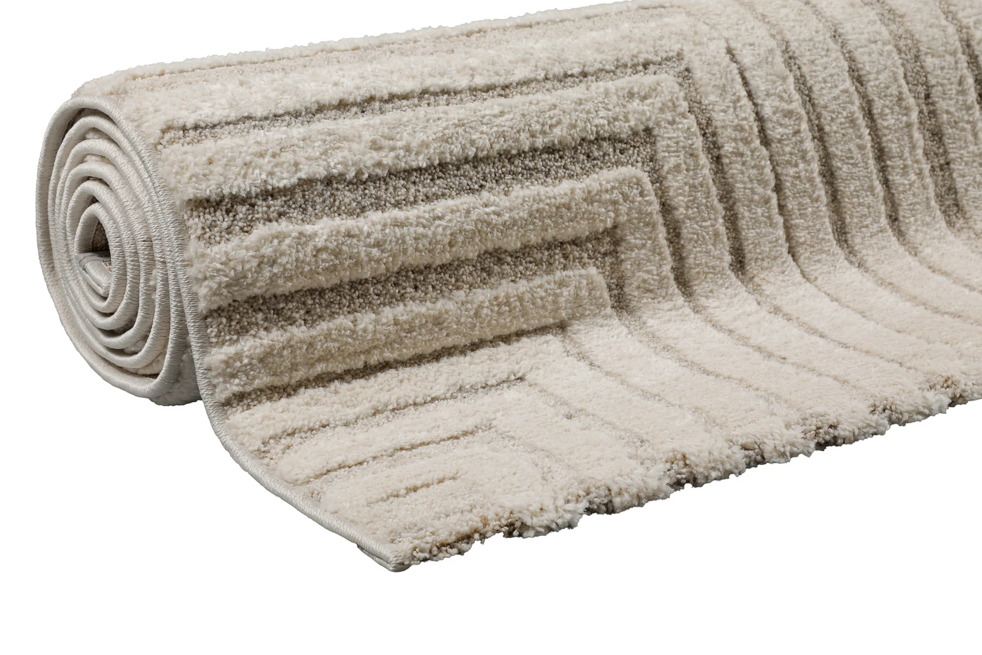 Kurzflor Teppich Creme Beige "Hillmar" WECONhome - Image 9