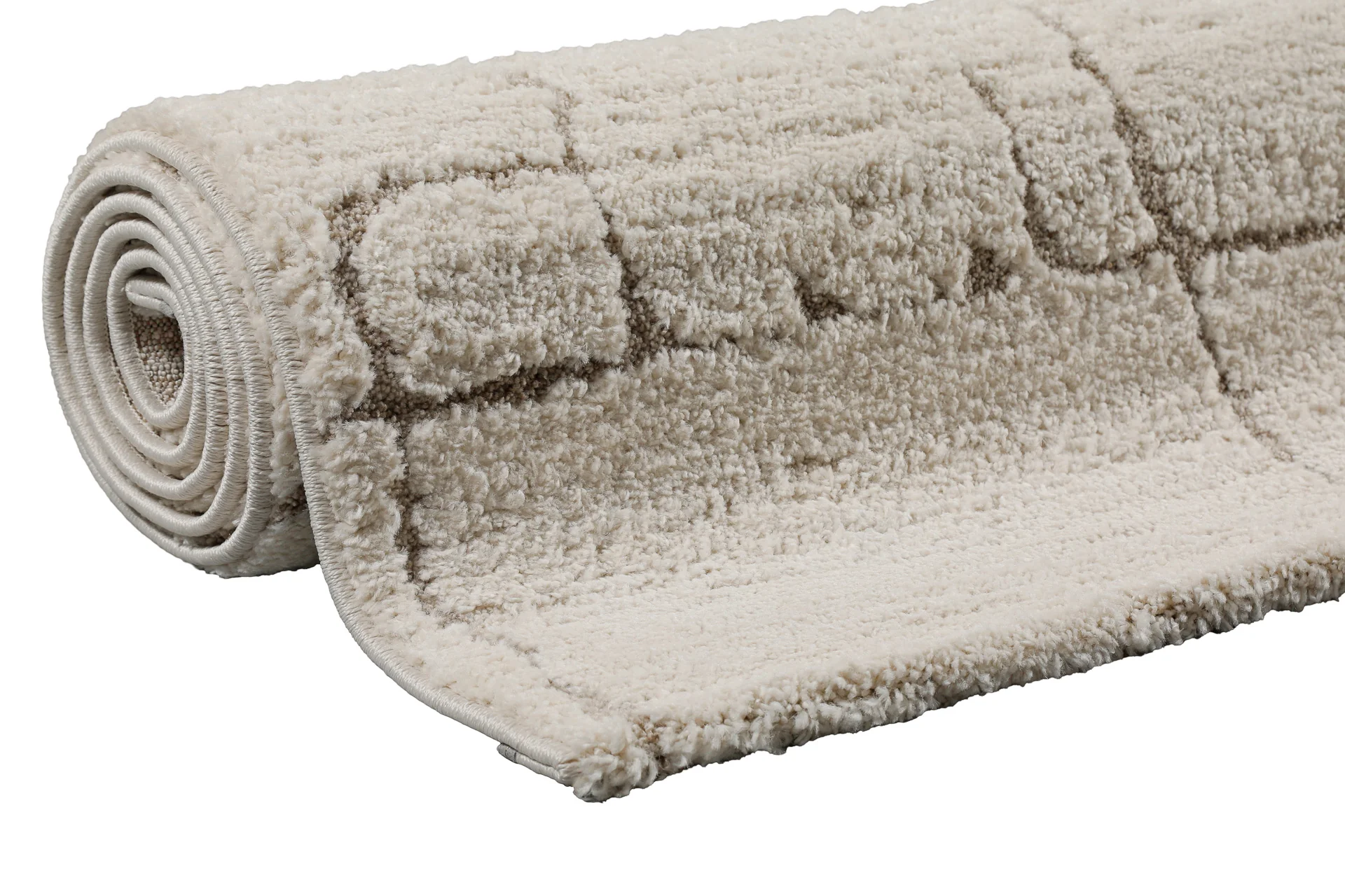 Kurzflor Teppich Creme Beige "Nils" WECONhome - Image 9