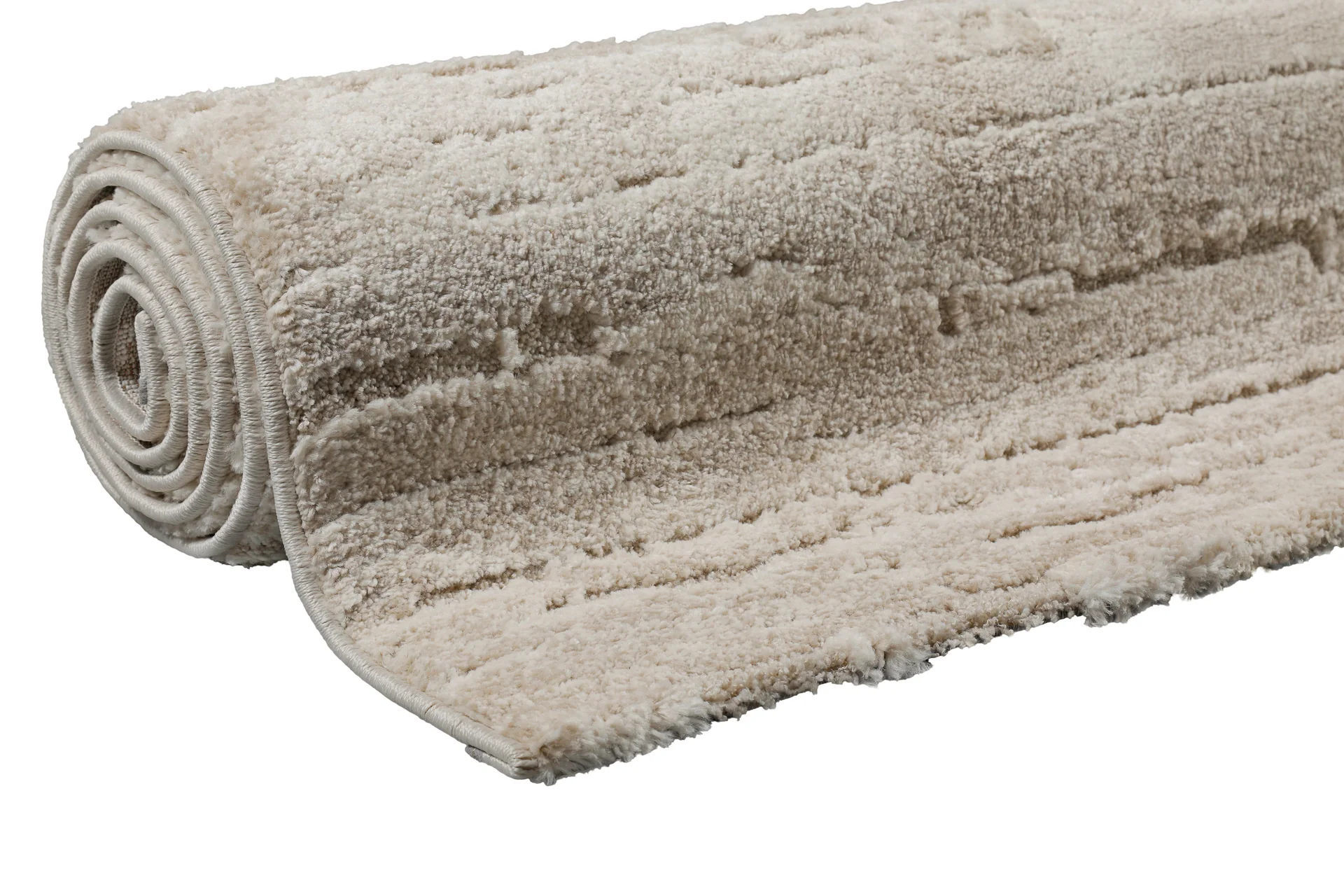 Kurzflor Teppich Creme Beige "Peer" WECONhome - Image 9