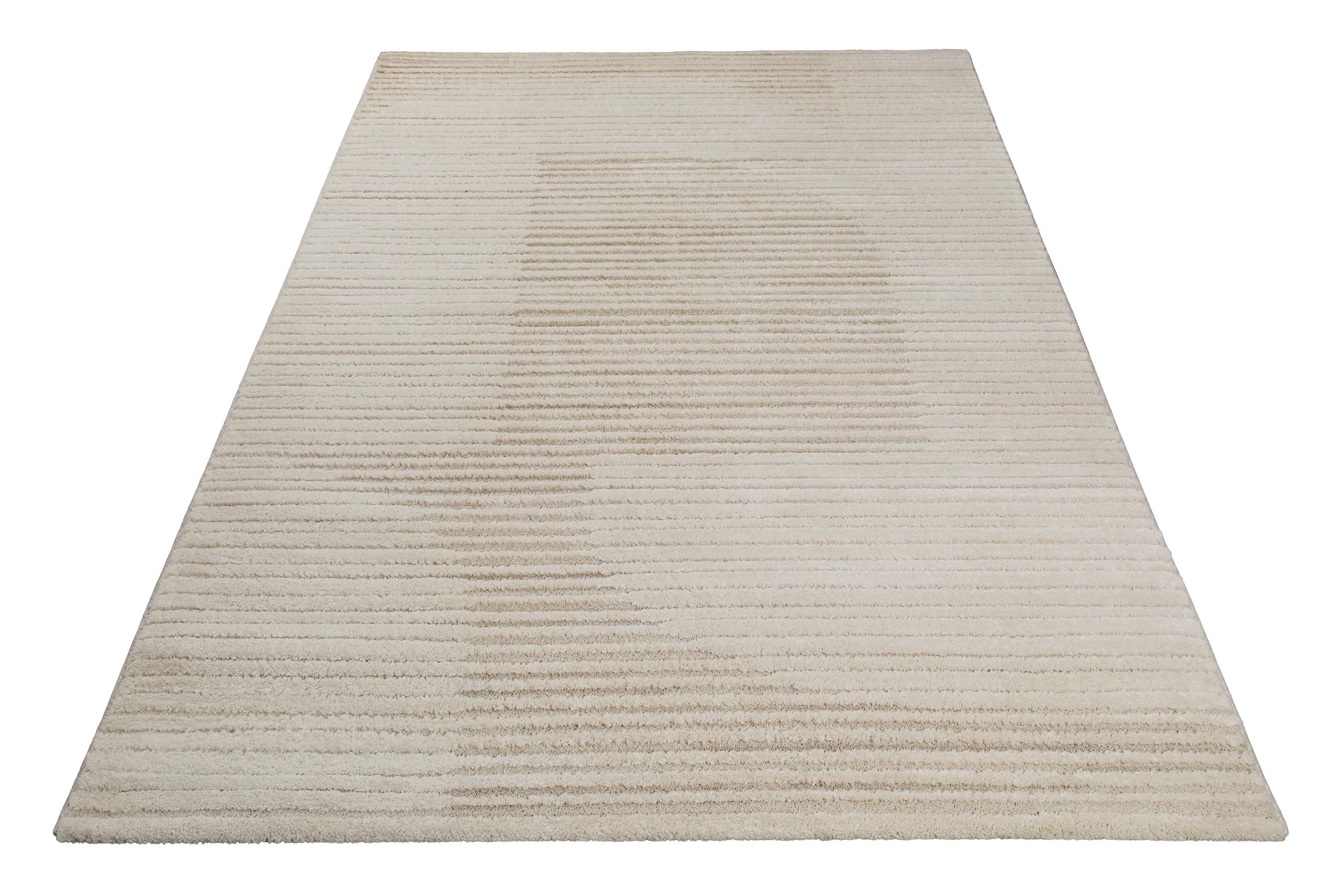 Kurzflor Teppich Creme Beige "Sven" WECONhome - Image 3