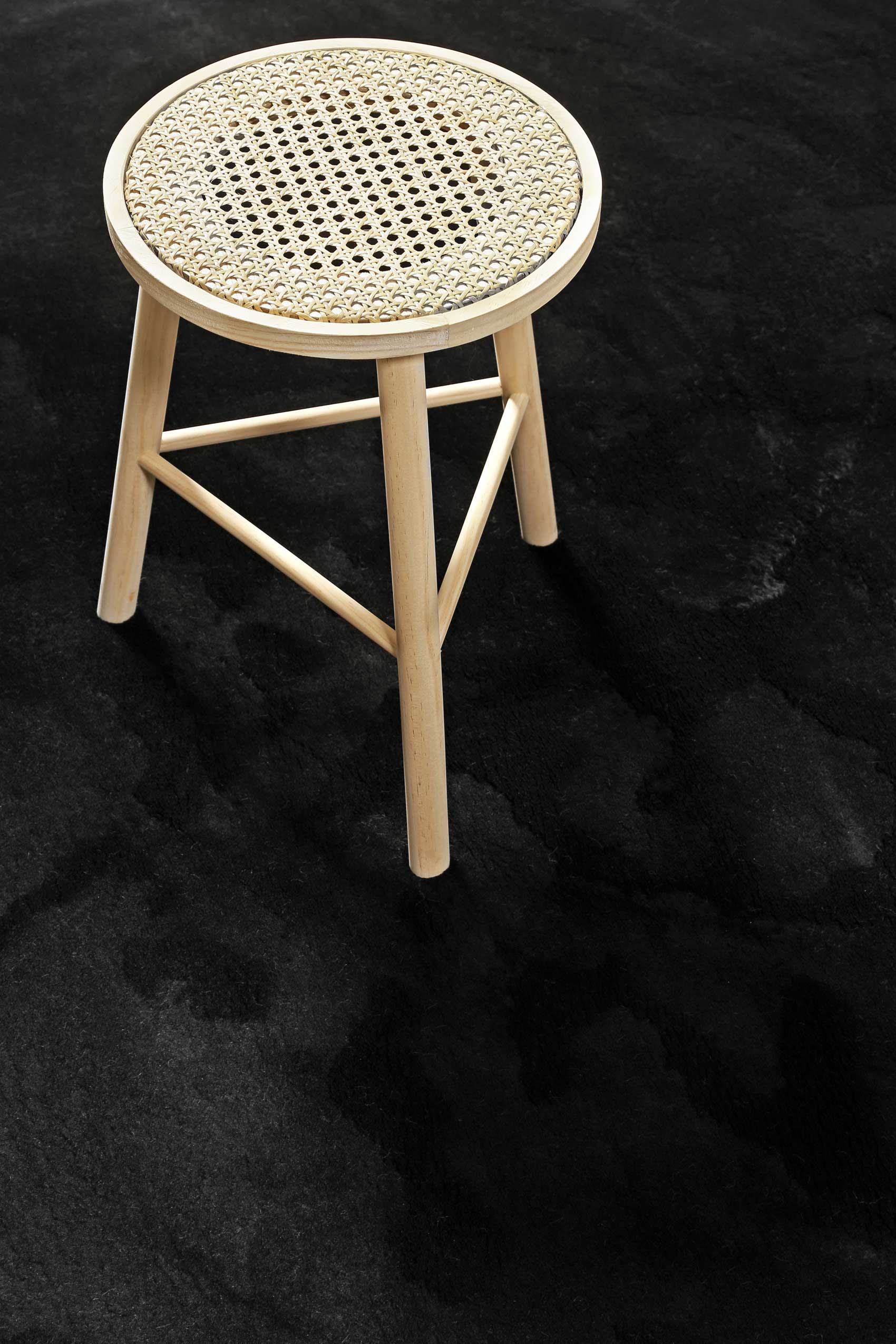 Kurzflor-Teppich Schwarz soft & weich "Lago" Homie Living - Image 5