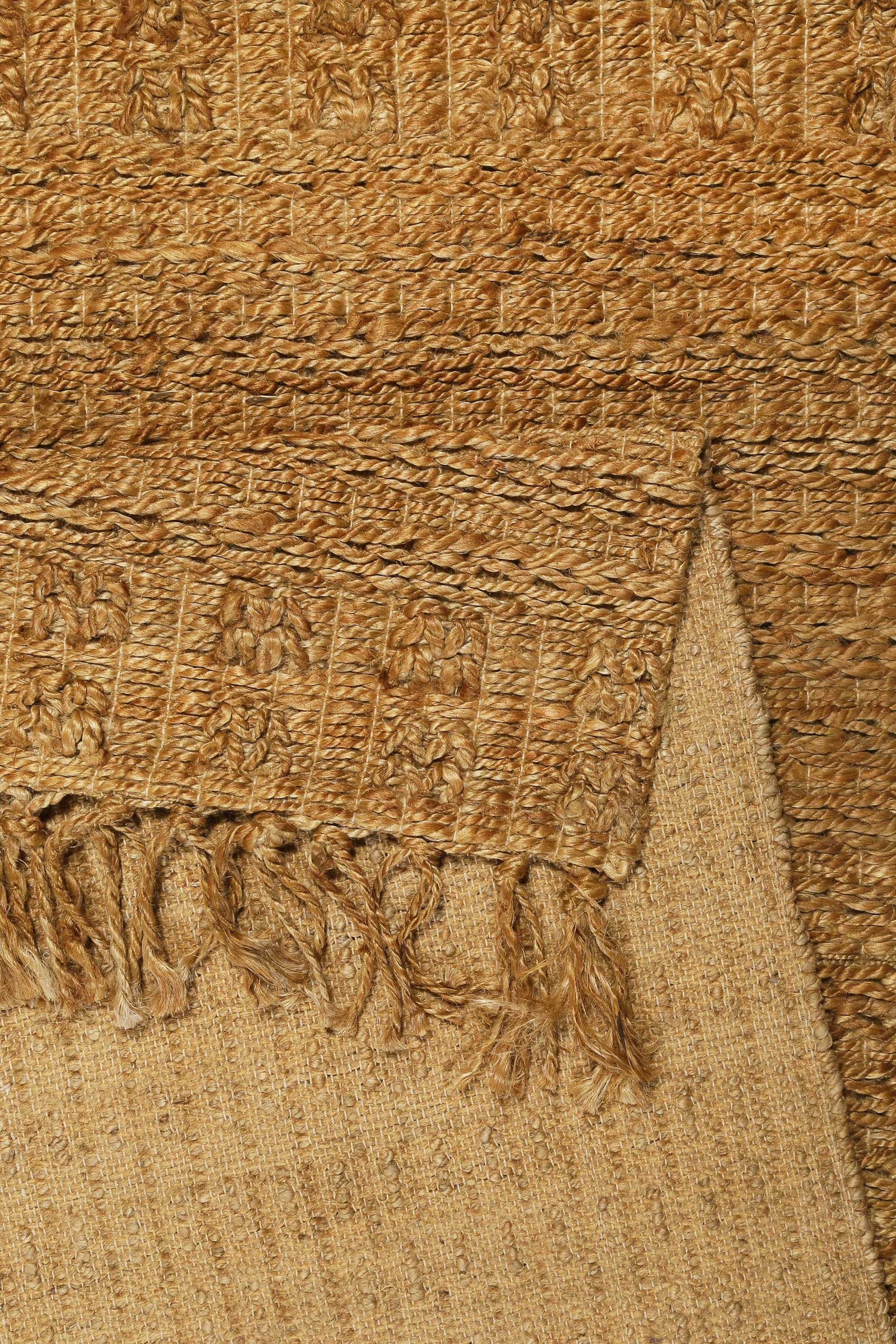 Nachhaltiger Teppich Naturfarben aus Jute "Marseille" Green Looop - Image 3