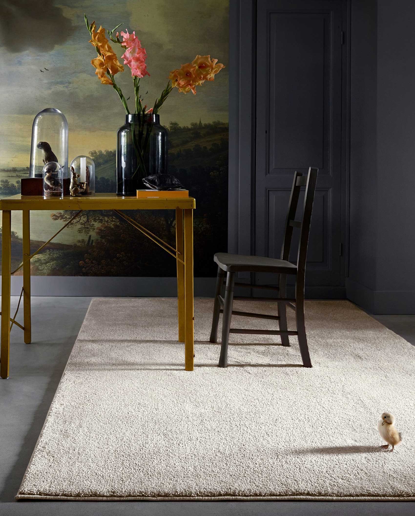 Teppich Beige Creme Kurzflor weich & soft "Venice" Homie Living - Image 5