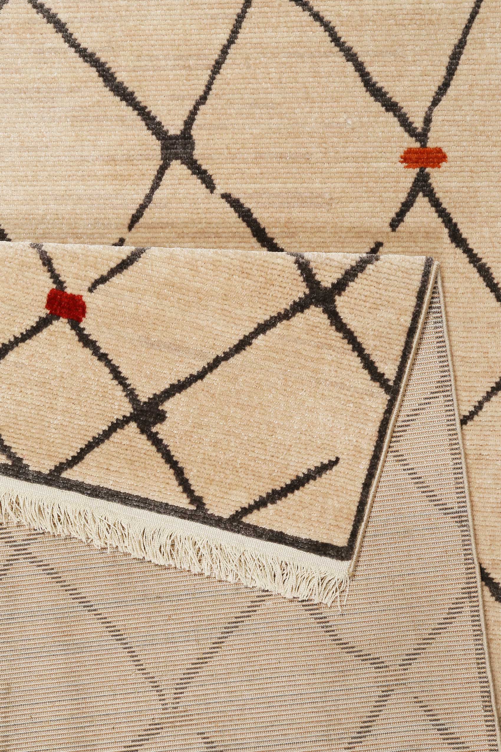 Teppich Beige Kurzflor B-Ware "Marché Bonsecours" WECONhome - Image 3