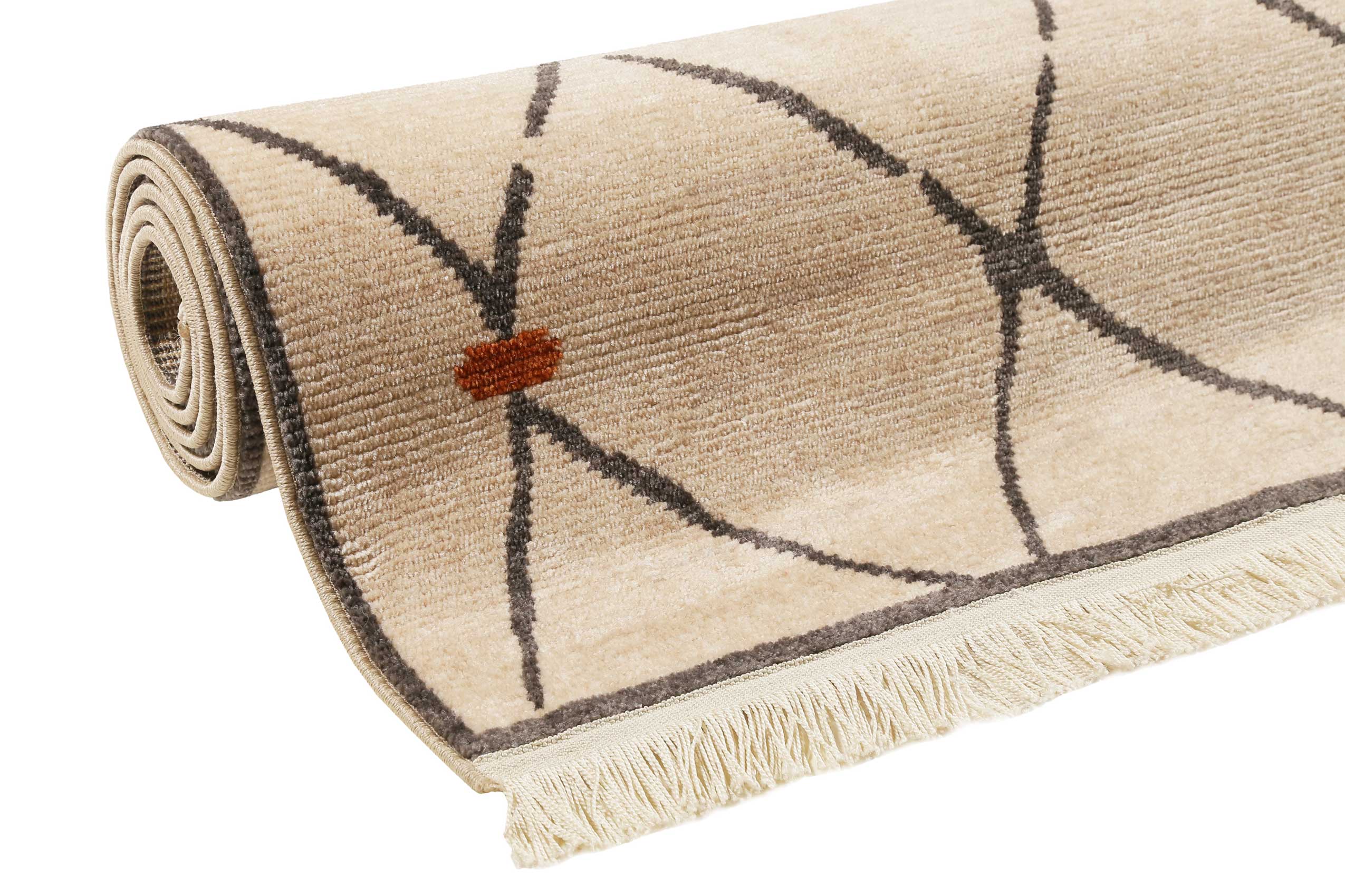 Teppich Beige Kurzflor B-Ware "Marché Bonsecours" WECONhome - Image 7