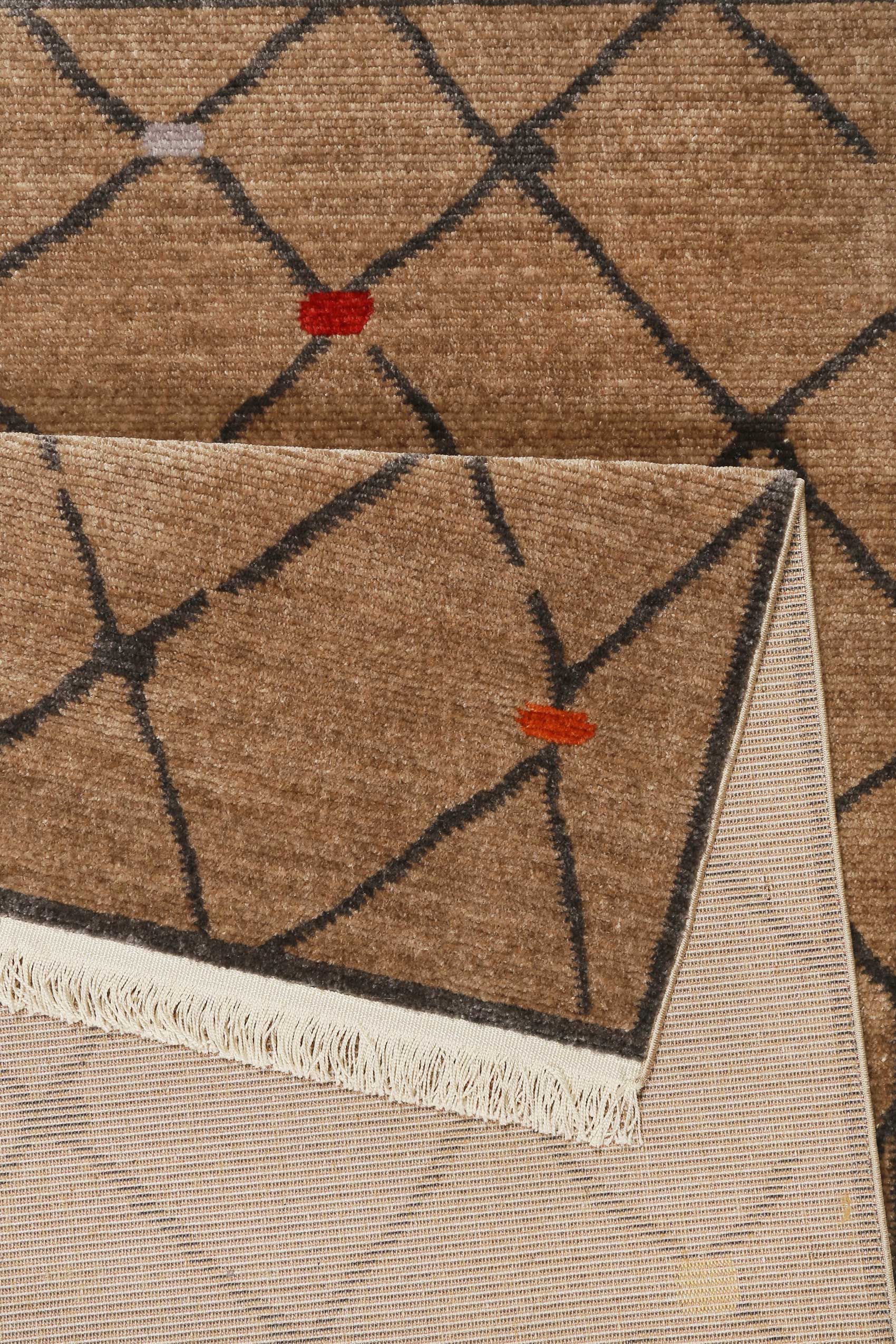 Teppich Braun Kurzflor B-Ware "Marché Bonsecours" WECONhome - Image 3