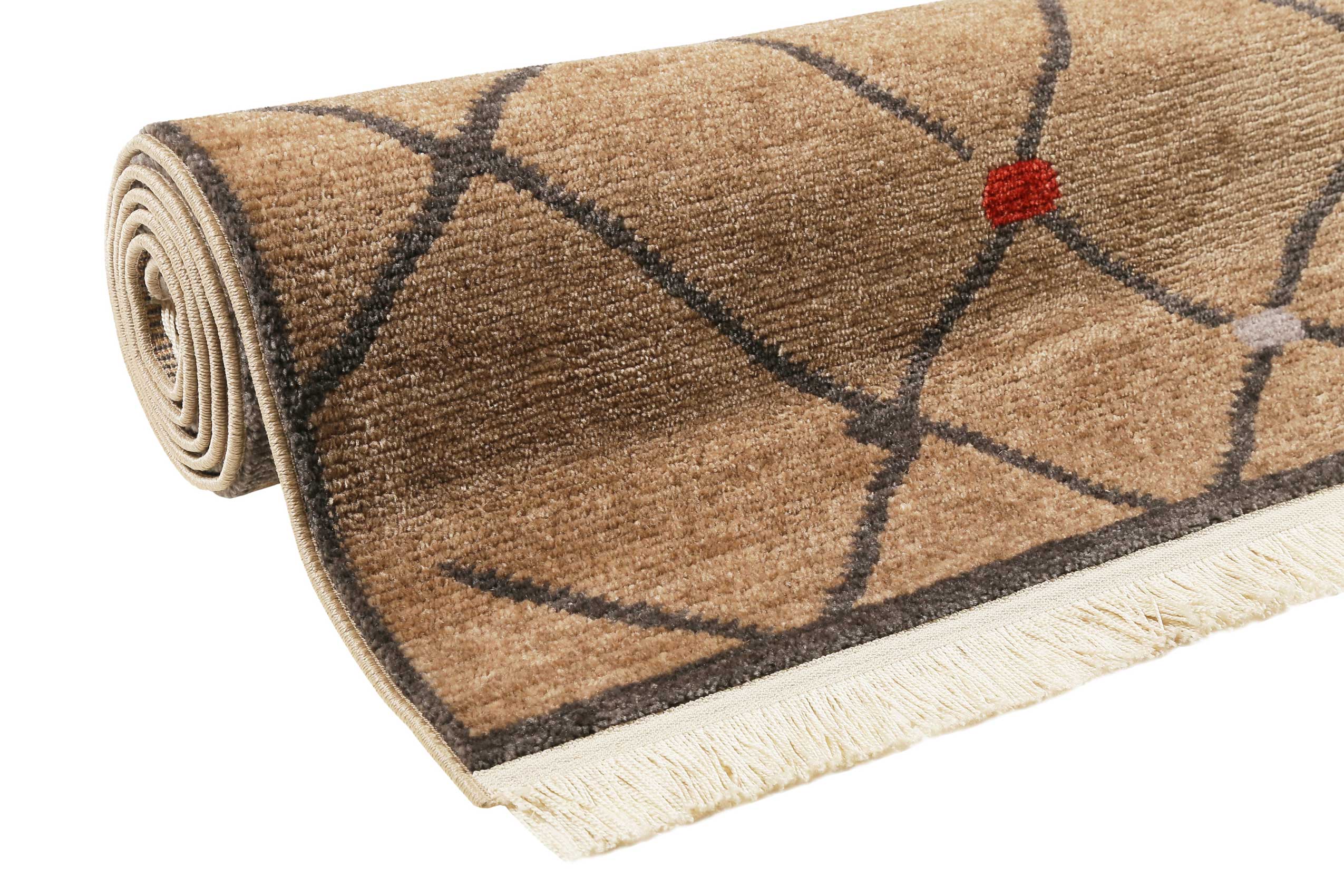 Teppich Braun Kurzflor B-Ware "Marché Bonsecours" WECONhome - Image 7