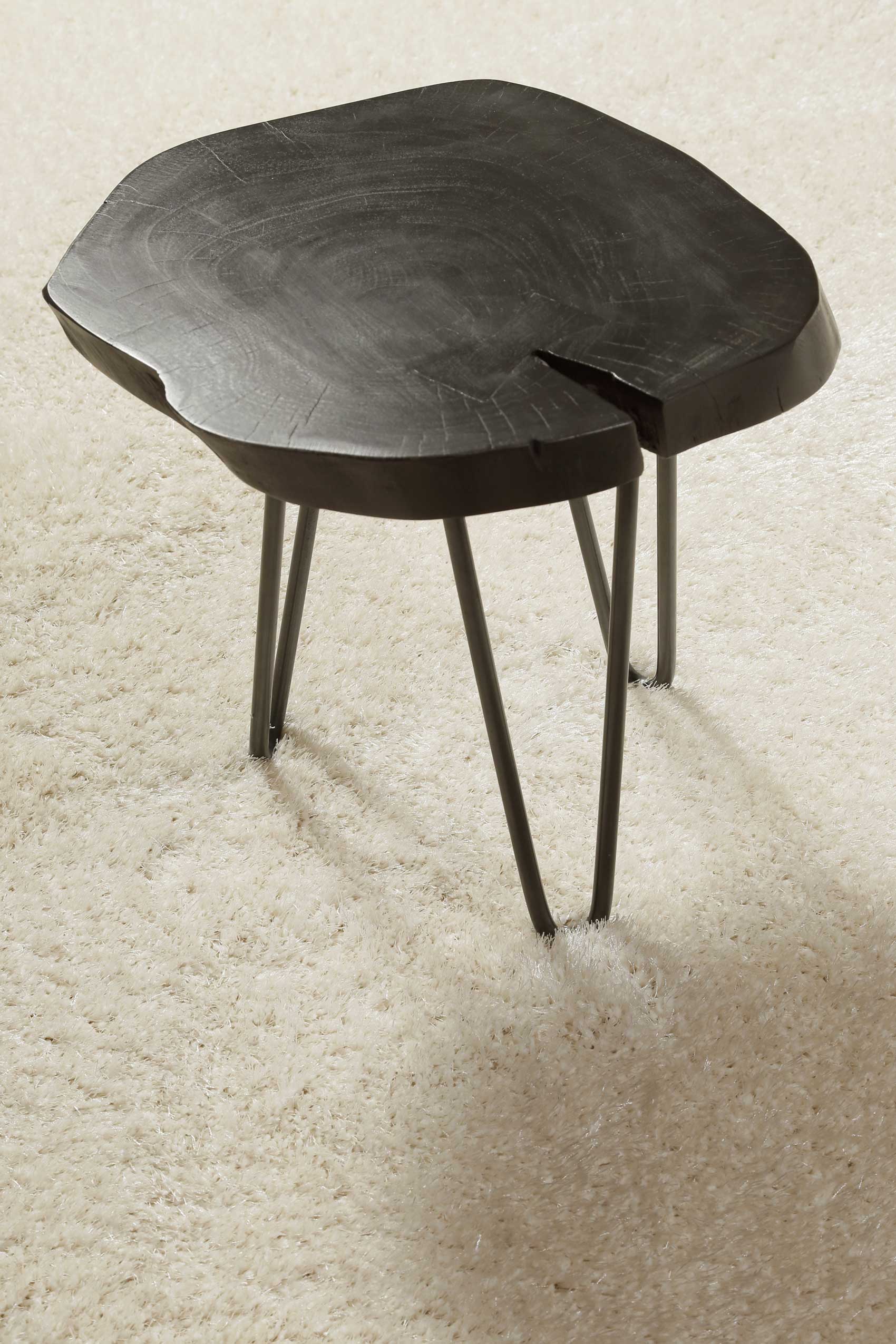 Teppich Creme Weiß Hochflor "Flavio" Homie Living - Image 4