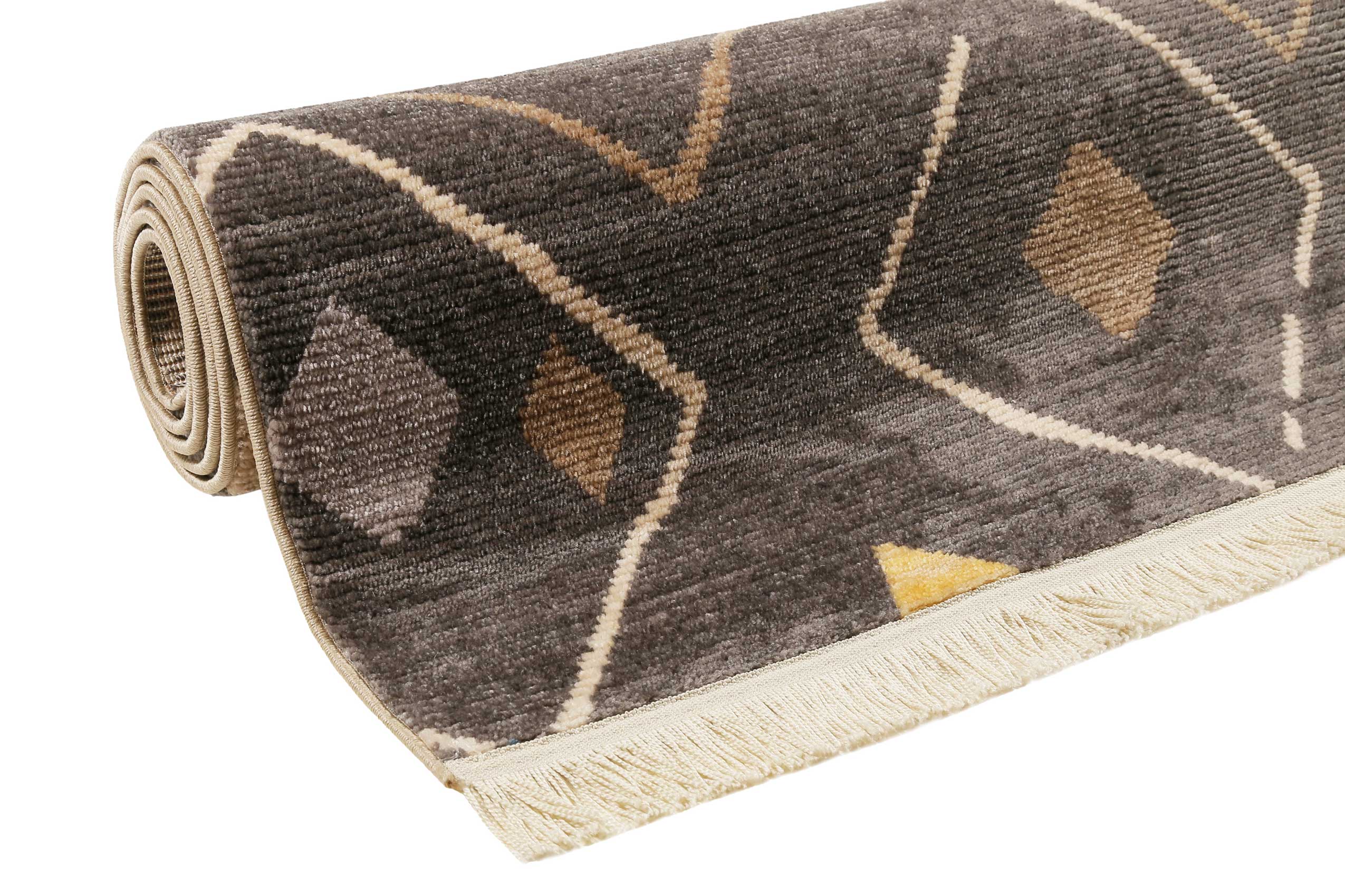 Teppich Dunkelgrau Bunt Kurzflor B-Ware "Mont Royal" WECONhome - Image 7