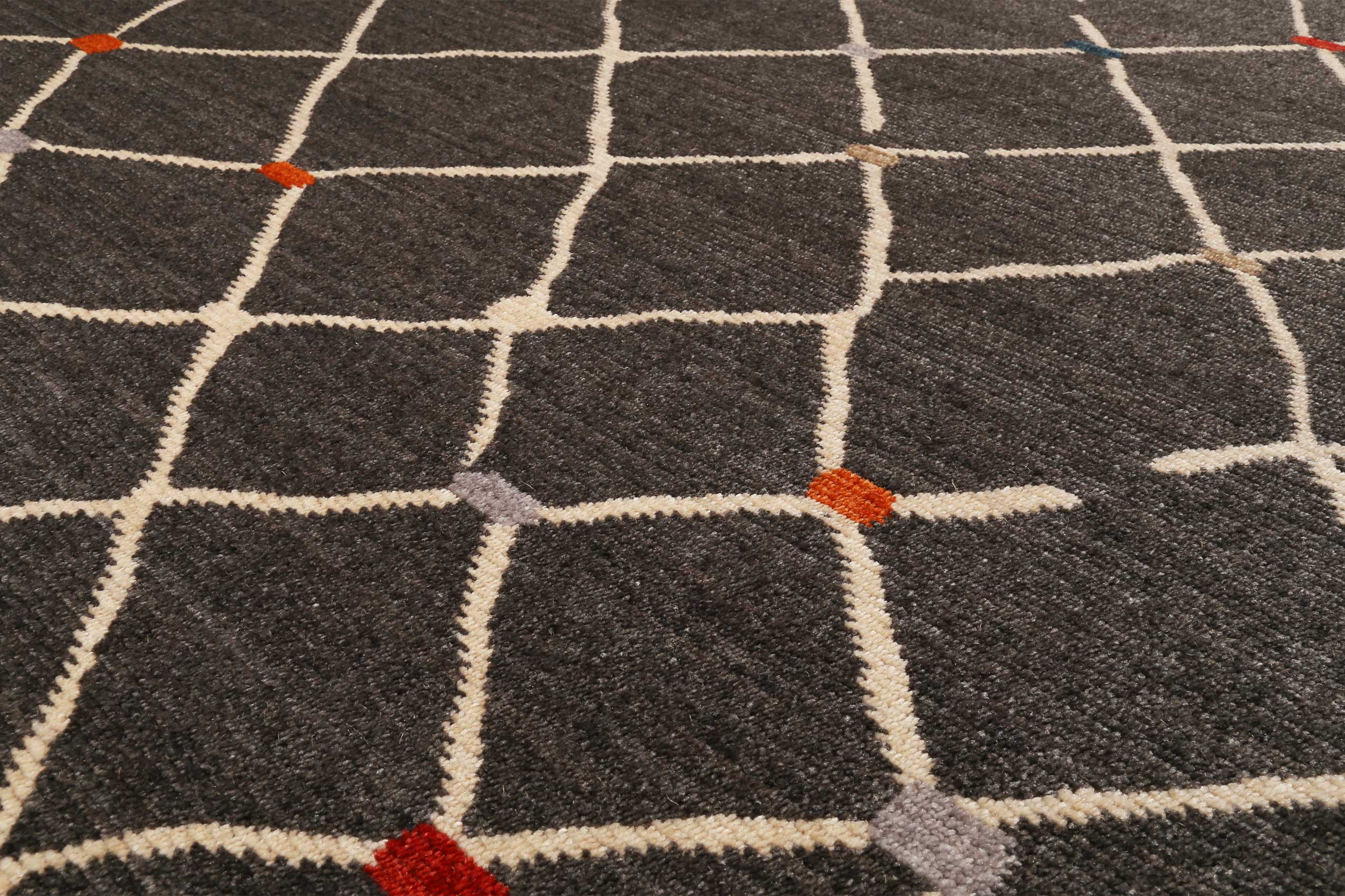 Teppich Dunkelgrau Kurzflor B-Ware "Marché Bonsecours" WECONhome - Image 5