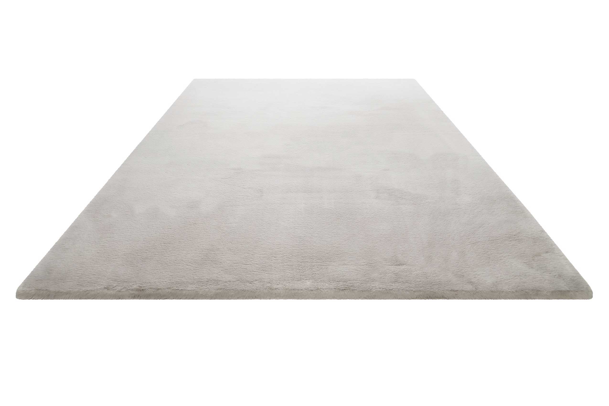Kunstfell Teppich Hellgrau kuschelig & flauschig "Vita" Homie Living - Image 3