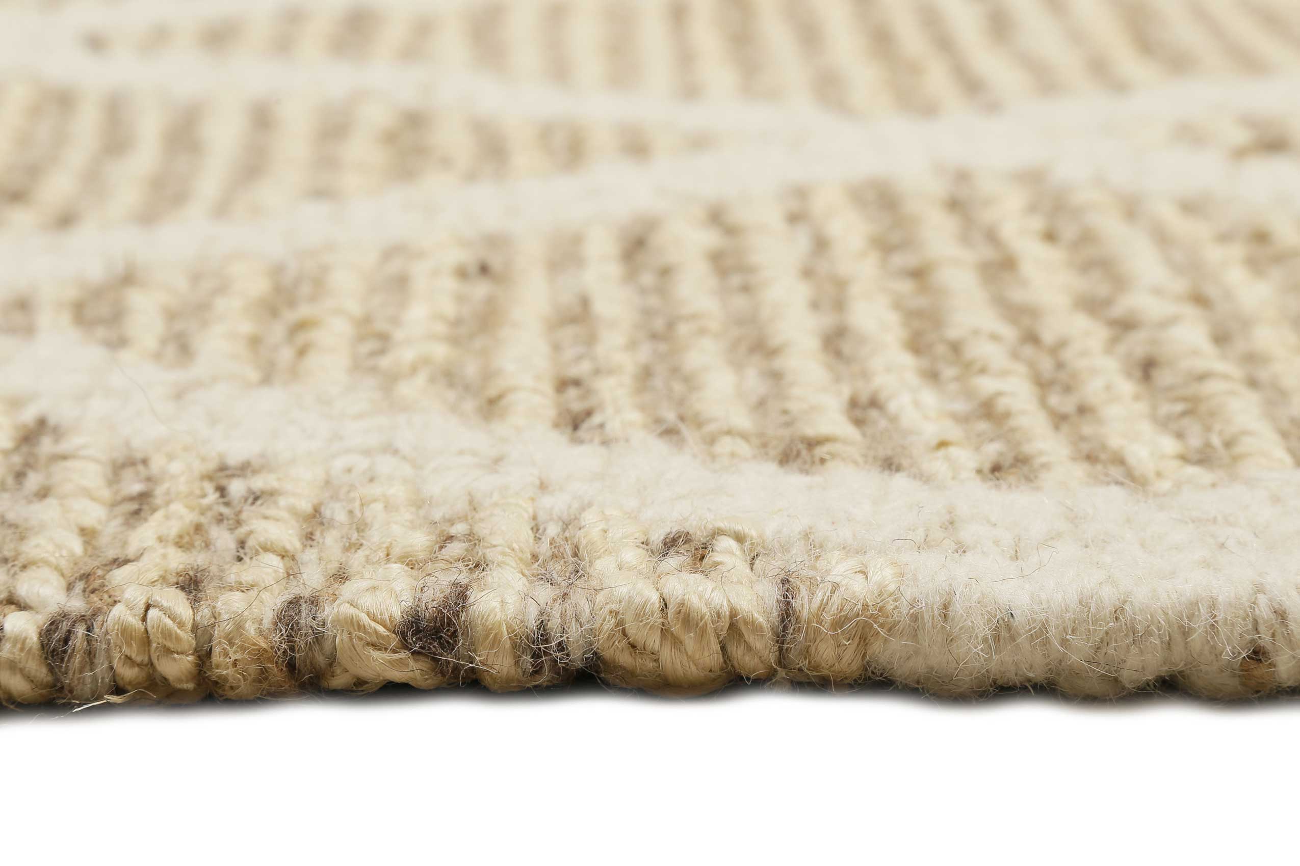 Teppich Naturfarben aus Jute & Wolle "Novella" Green Looop - Image 4