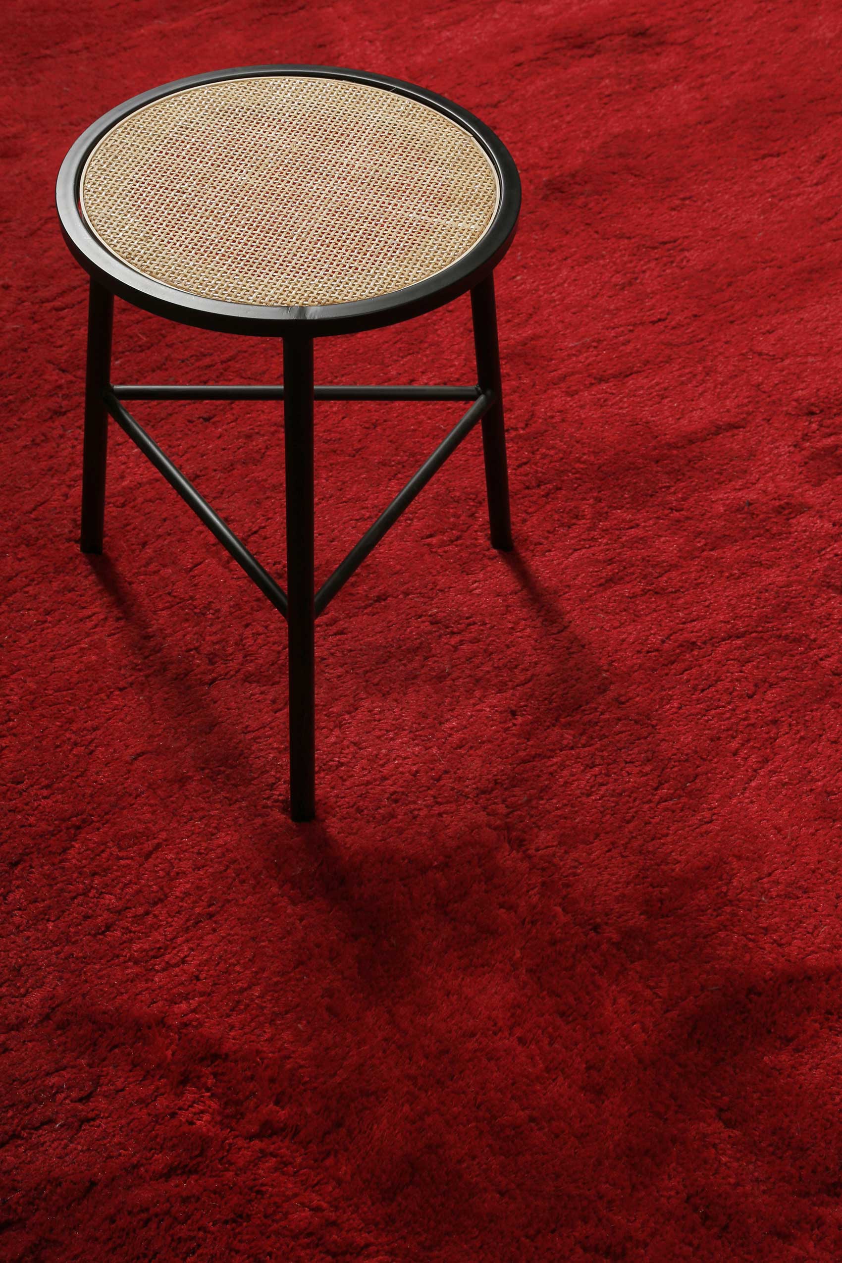 Teppich Rot Hochflor B-Ware "Lulu" Homie Living - Image 4