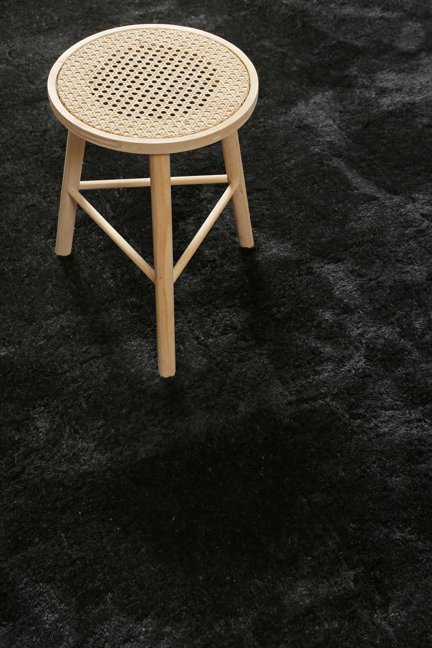 Teppich Schwarz Hochflor B-Ware "Lulu" Homie Living - Image 4