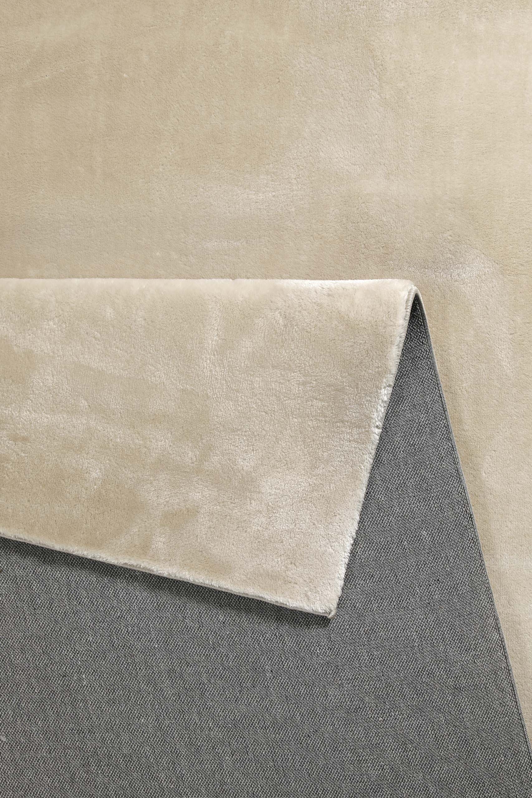 Weicher Hochflor Teppich Creme Beige "Eriksson" WECONhome - Image 4